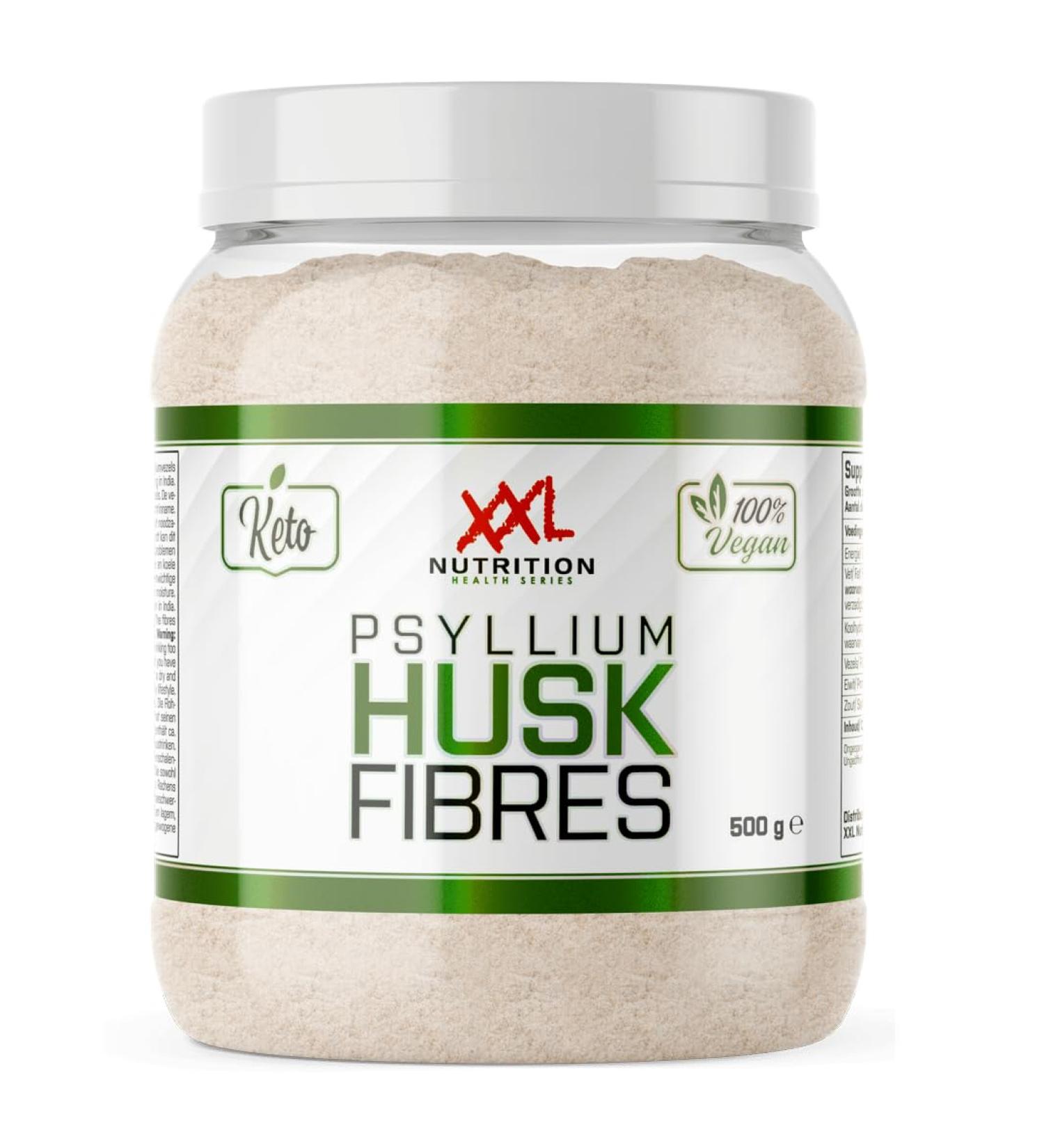 XXL Nutrition XXL Nutrition Psyllium Husk Fibers - Psyllium Shell - Psyllium - Colon Cleansing Treatment - 500g