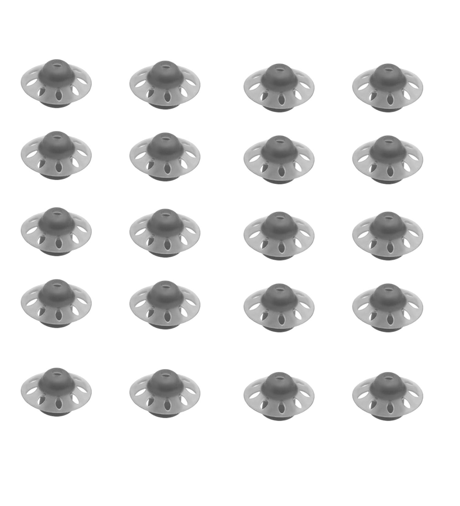 GBARAN Hearing Aid Domes 20pcs - Open Domes for Moderate Hearing Loss - Buy Online on GoSupps.com