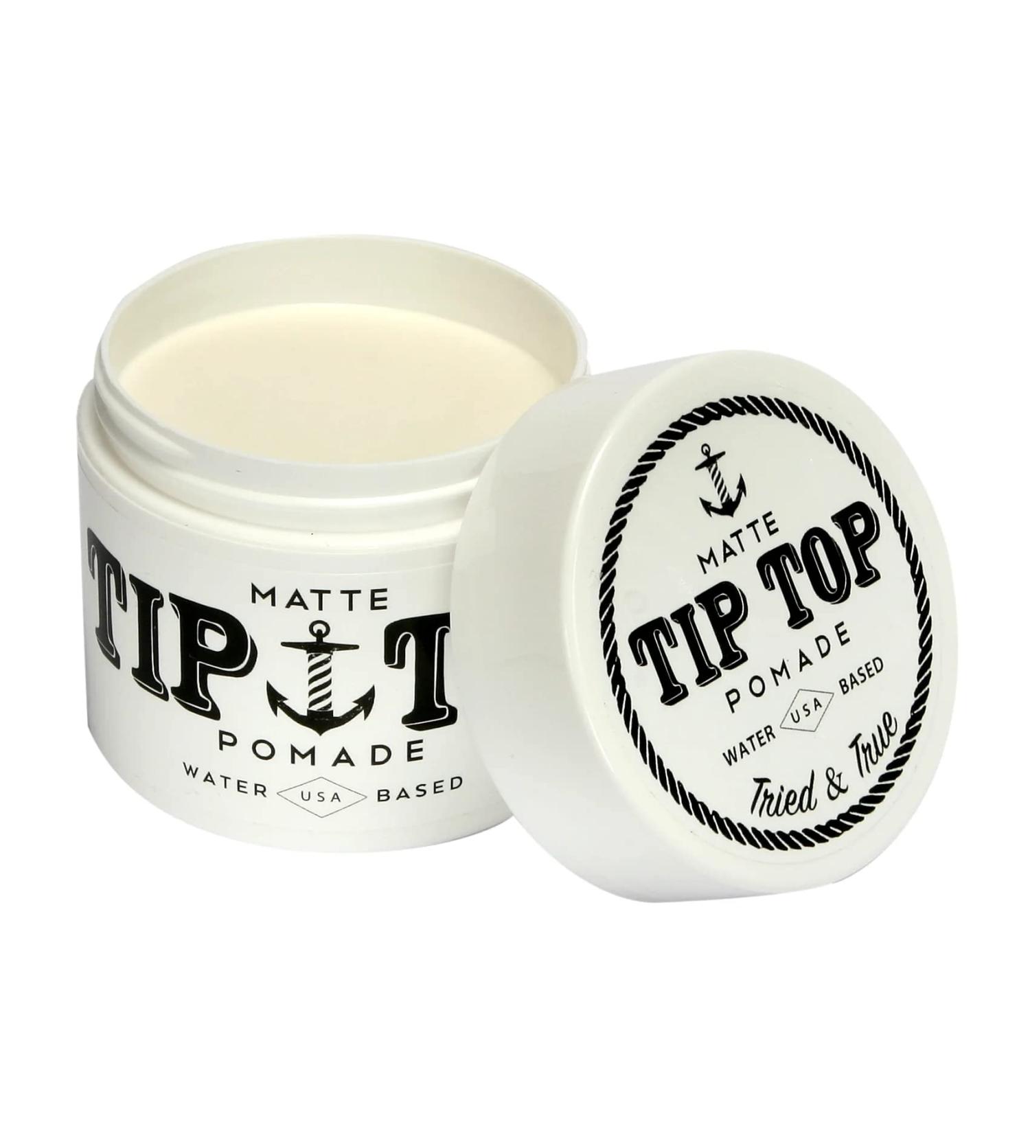 Tip Top Matte Water Based Medium Hold Pomade 4.25oz