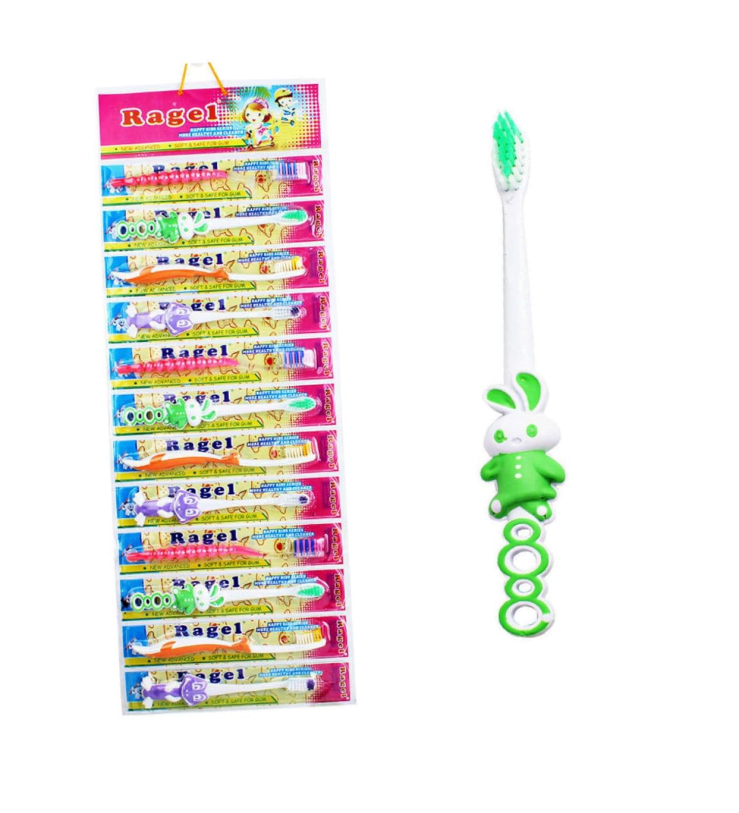 Gatuida Whitening Toothbrush for Kids - 12 Pack Children's Toothbrushes for Boys - Effective Cleaning and Brightening Results - Buy Online on GoSupps.com