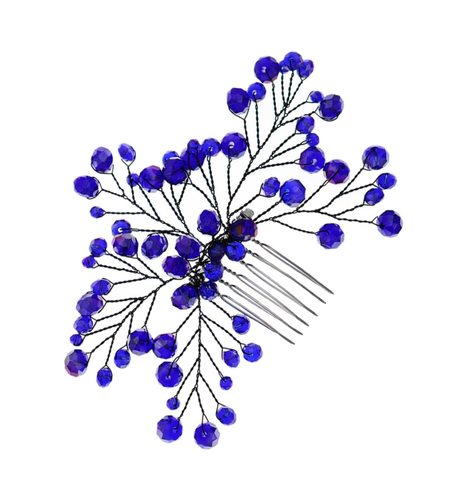 DOITOOL Bridal Wedding Comb Hair Accessories for Bride Wedding Hair Accessories French Side Combs Diamond Hair Clips Styling Comb Kids Hair Clips Dress Women's Hair up Zircon - Buy Online on GoSupps.com