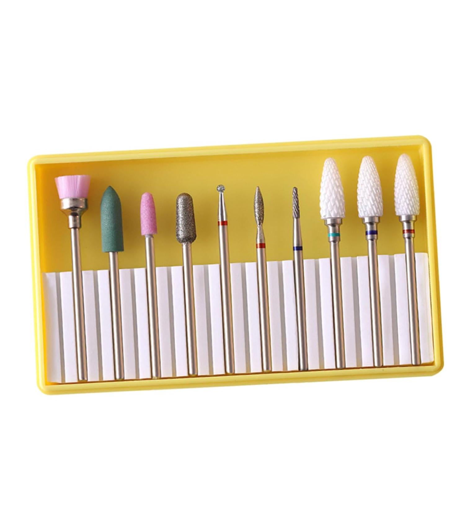 FRCOLOR 1 Set Nail Art Supplies Nail Grinding Polisher Manicure Drill Bits Manicure Sand Tool Nail for Beginners Manicure Pedicure Bit Electrical Tools Acrylic - Buy Online on GoSupps.com