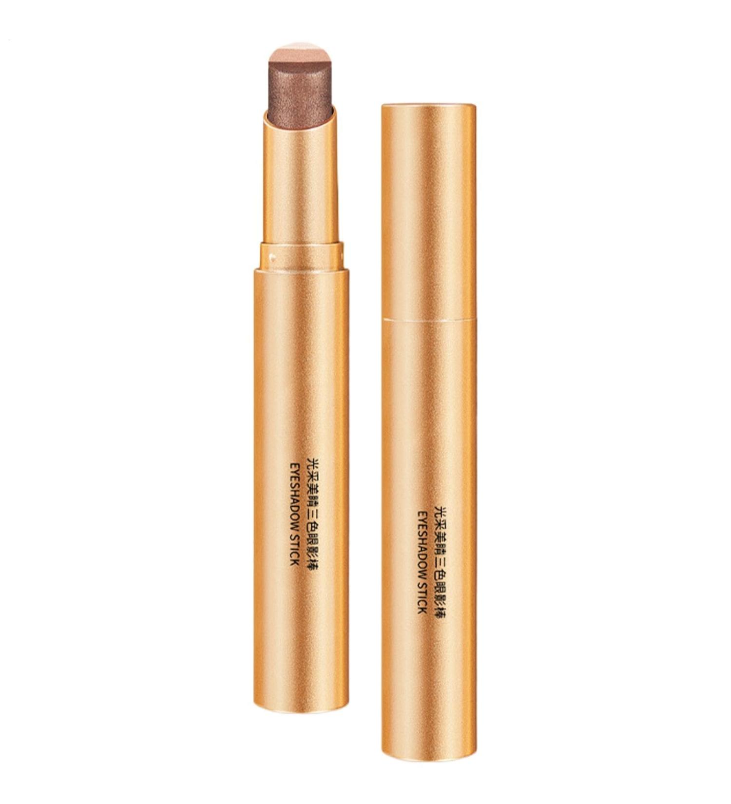  G n rique Cream Eyeshadow Stick Professional Eye Shadow Easy Eyeshadow Application Three-Color Eyeshadow Long-Lasting Eye Shadow Beginner Eyeshadow Stick Travel-Friendly Eyeshadow Multi-Color Eye Pencil - Buy Online on GoSupps.com