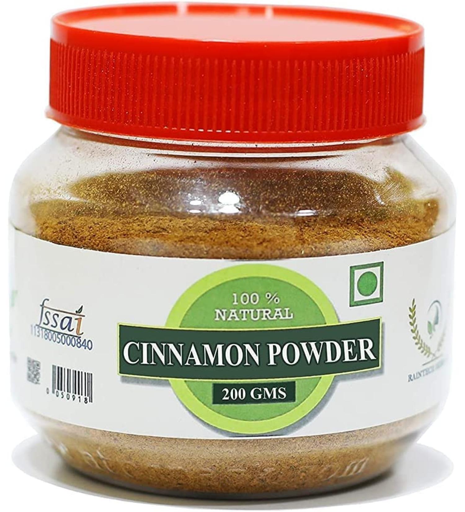 AOZA RAINTECH HERBALS Powdered Spices 200 GM (Cinnamon Powder)