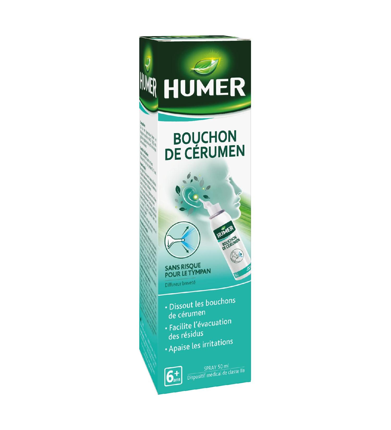 Buy Humer Earwax Stopper Spray 50ml | Effective Ear Care for All | Fast International Shipping - Buy Online on GoSupps.com