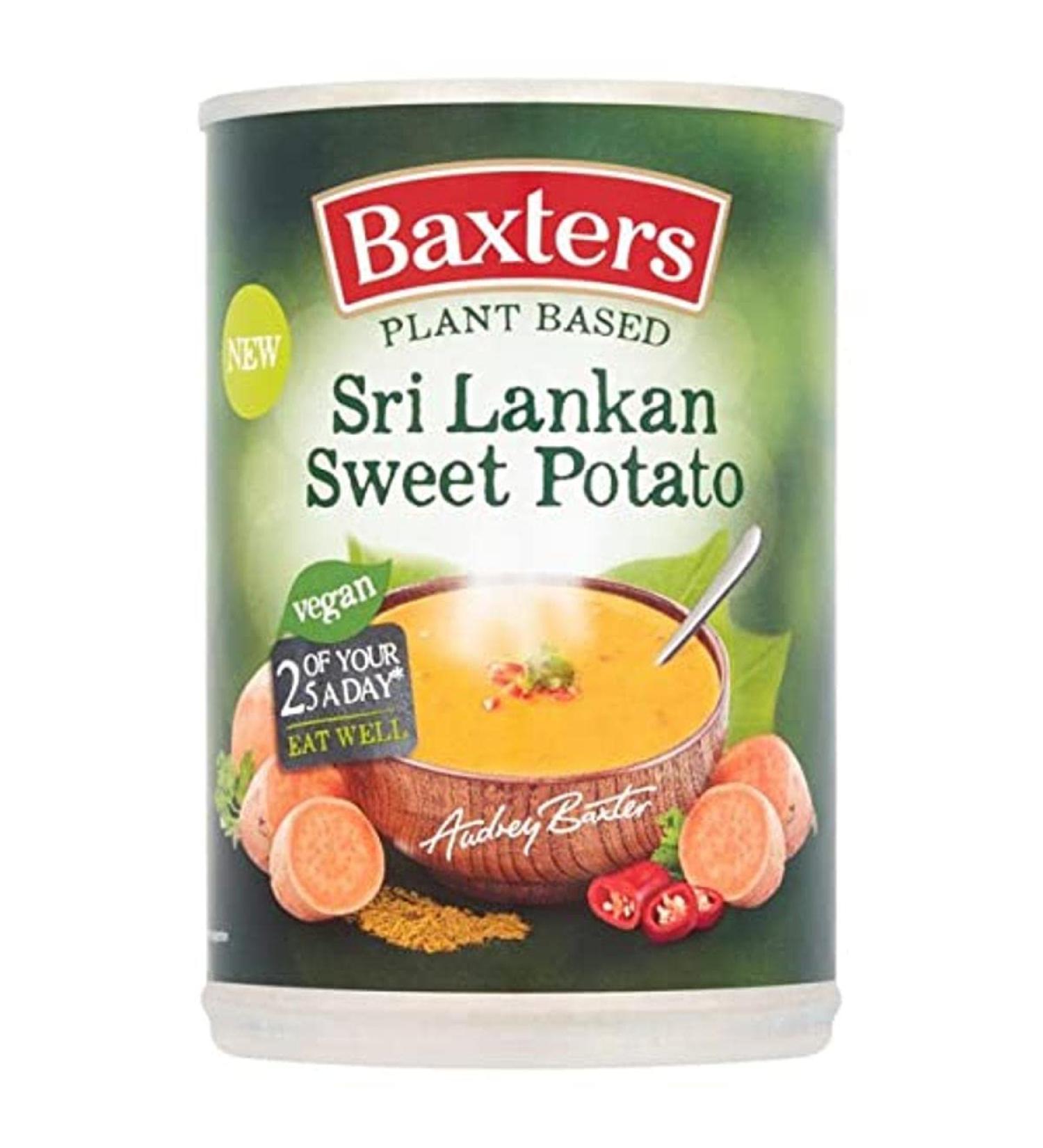 Baxters Plant Based Sri Lankan Sweet Potato Soup 380g