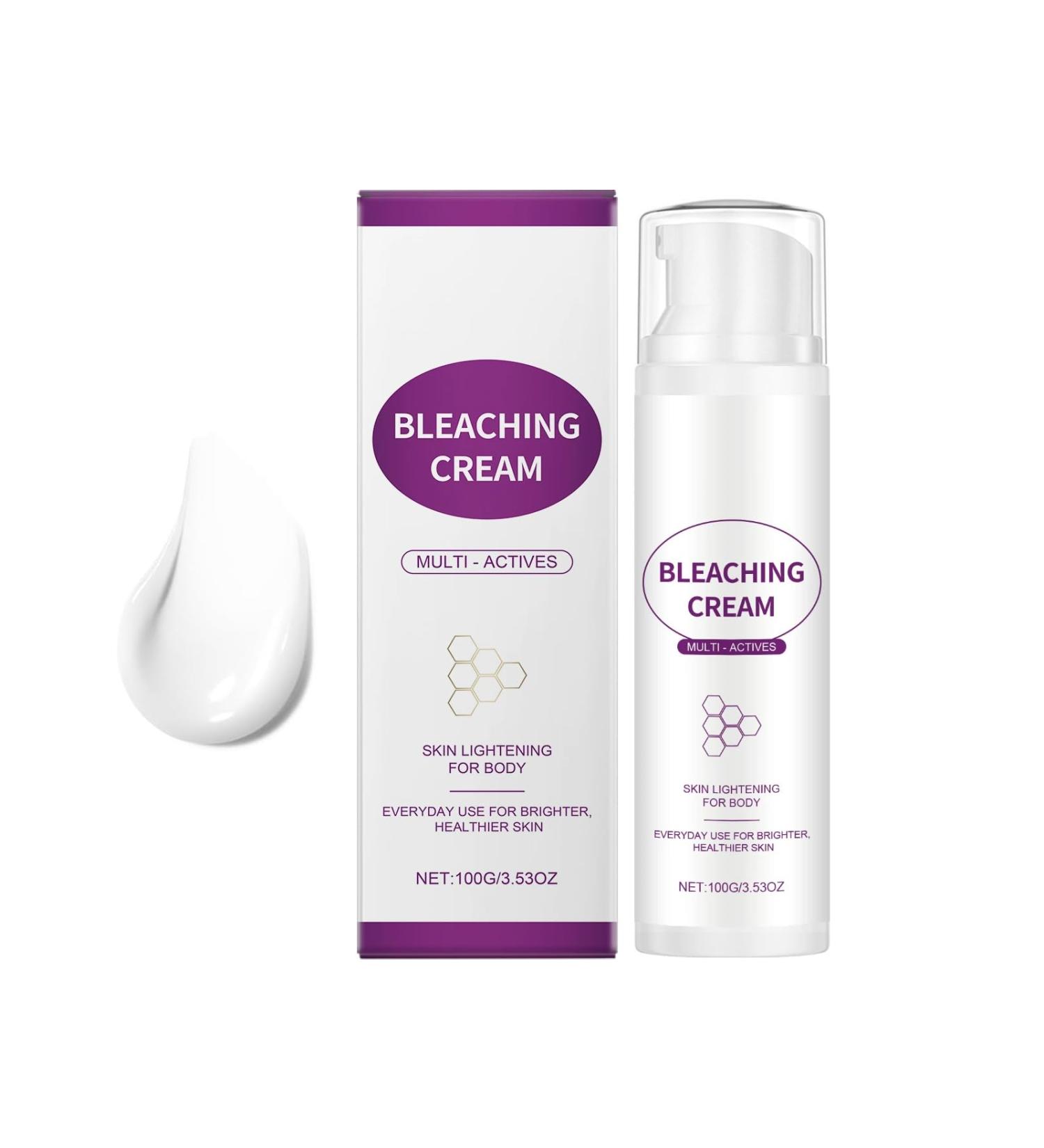 Skin Bleaching Cream For Dark Skin Lightening Underarm Whitening Cream Contain Vitamin C For Armpit Knees Elbows Inner Thighs And Bikini Area - Buy Online on GoSupps.com