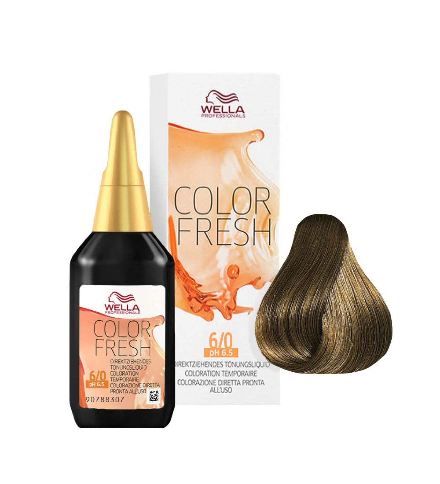 Wella Color Fresh gloss tint 6/0 dark blonde (1 x 75 ml) 6/ 0 dark blonde 1 piece (1 pack)