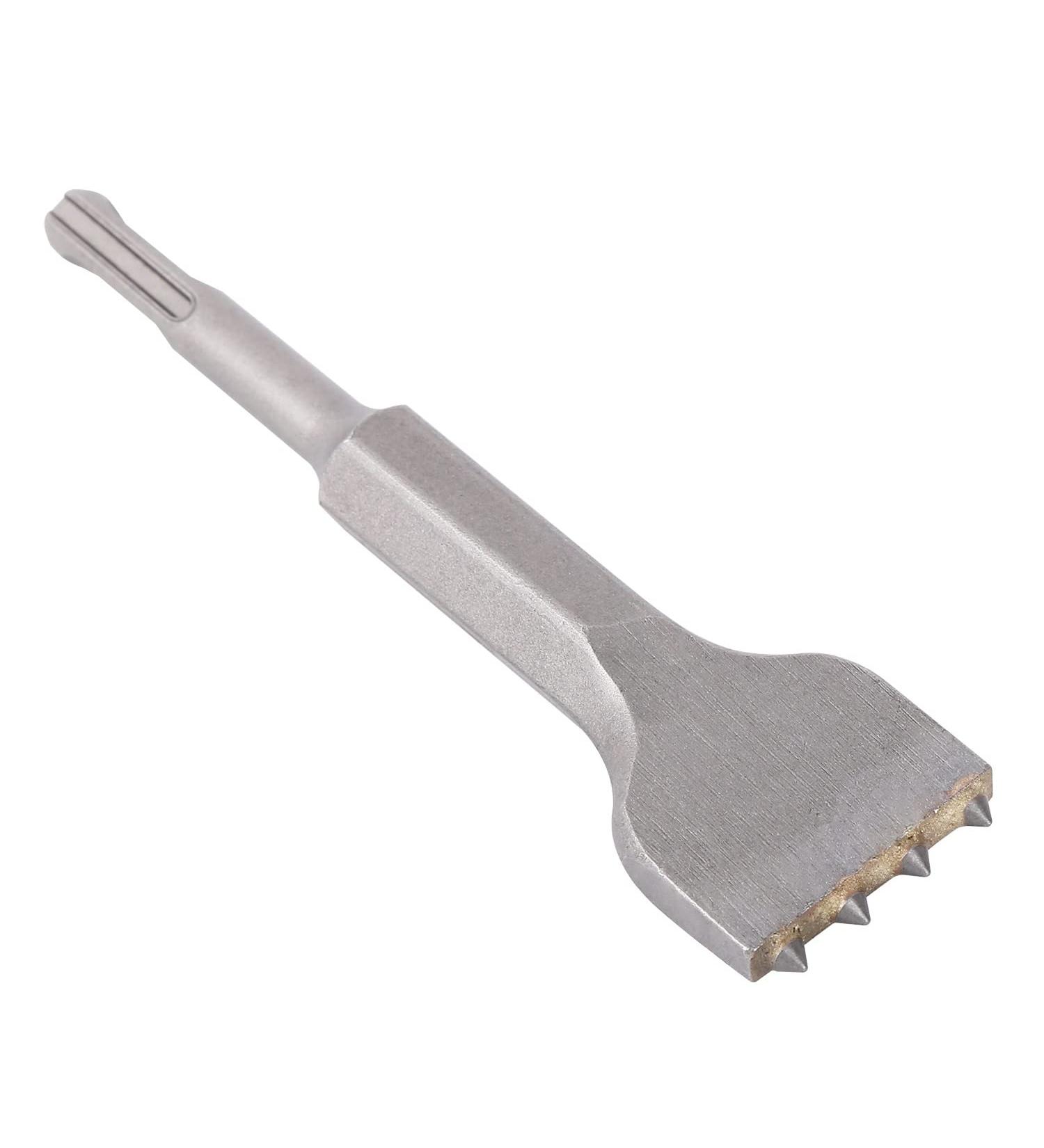 Vearter SDS PLUS Electric Hammer Chisel 7.8'' (200mm) 4 Teeth - Impact Cutting Concrete Walls - Buy Online on GoSupps.com