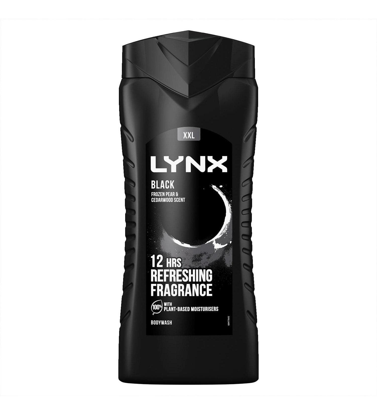 Lynx Energy Boost Shower Gel Bodywash Black 500ml - Buy Online on GoSupps.com