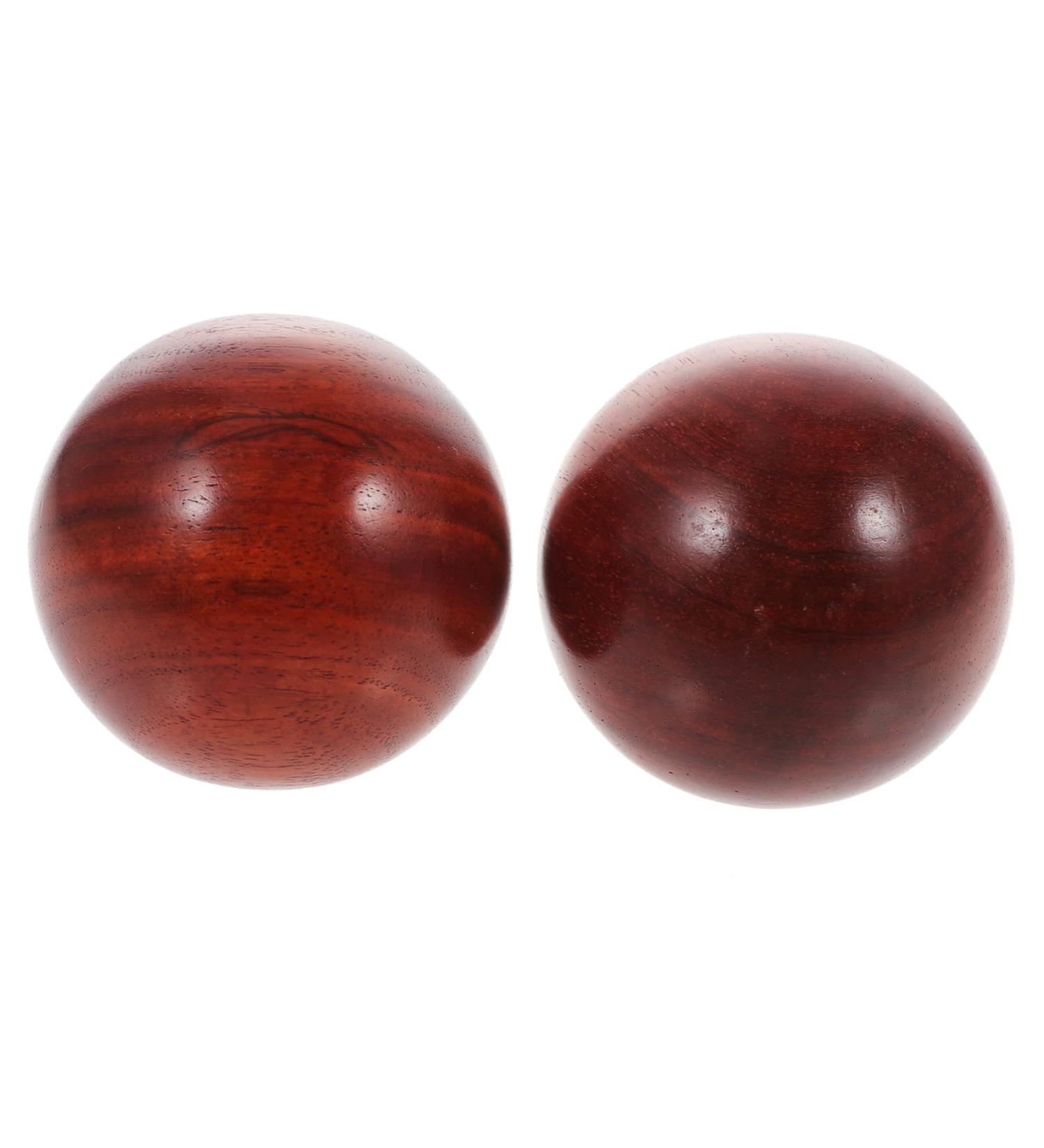 Fomiyes Handball Set Small Wooden Massage Balls for Hand Therapy & Tinkering | International Shipping Available - Buy Online on GoSupps.com