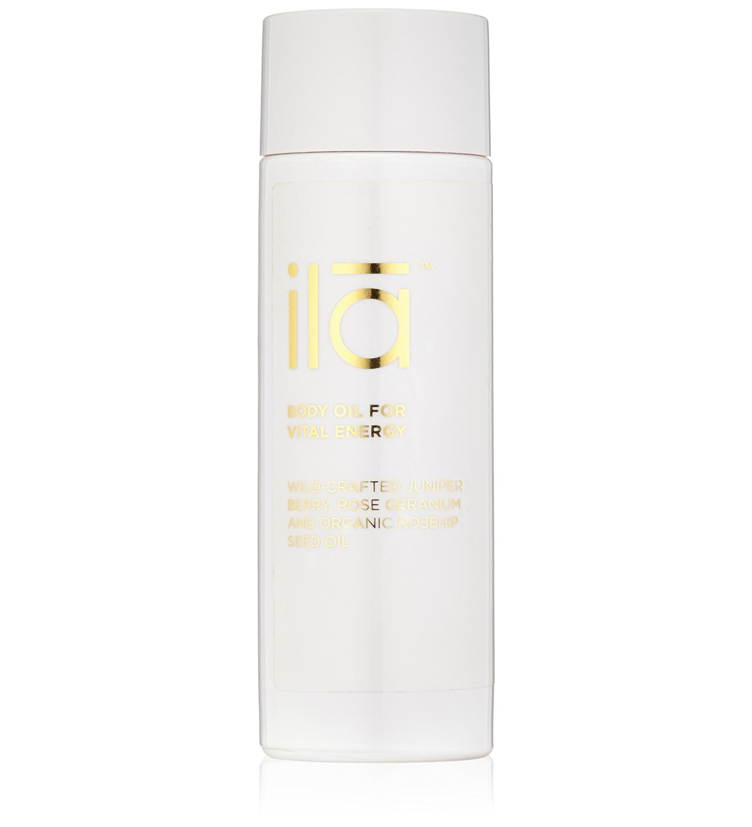 ILASPA Body Oil for Vital Energy - Revitalize Your Skin | 3.38 fl. oz. | International Shipping Available - Buy Online on GoSupps.com