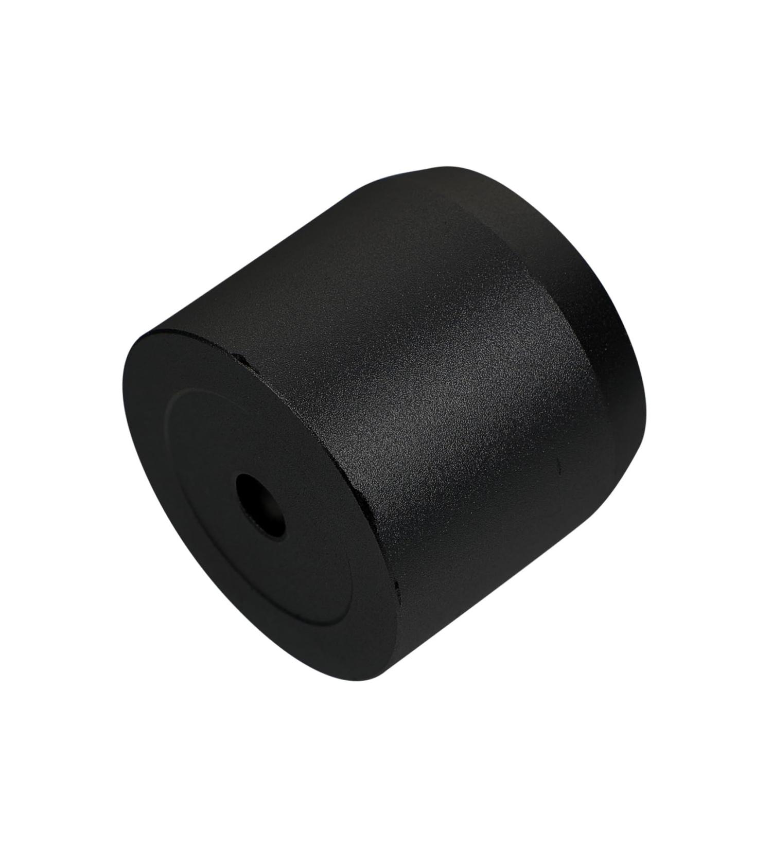 JECOMPRIS Razor & Brush Stand | Metal Razor Holder for Manual Shavers | Practical Black Toothbrush Base | 3.8x3.3cm - Buy Online on GoSupps.com