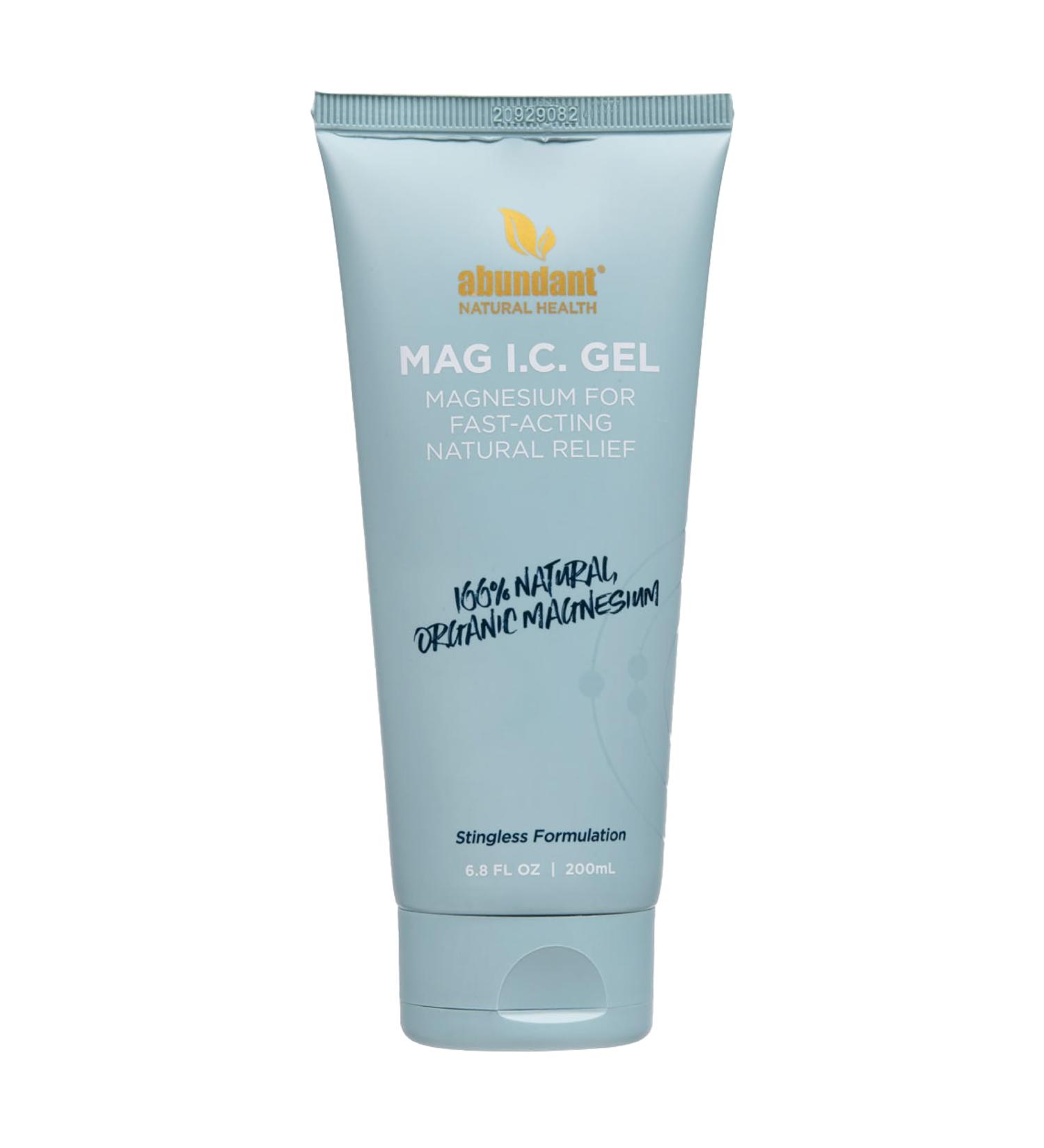 Buy MAG I.C. Magnesium Gel with Organic Cucumber - Fast Muscle Relief Soothing & Safe for Sensitive Skin - 200mL | International Shipping Available - Buy Online on GoSupps.com