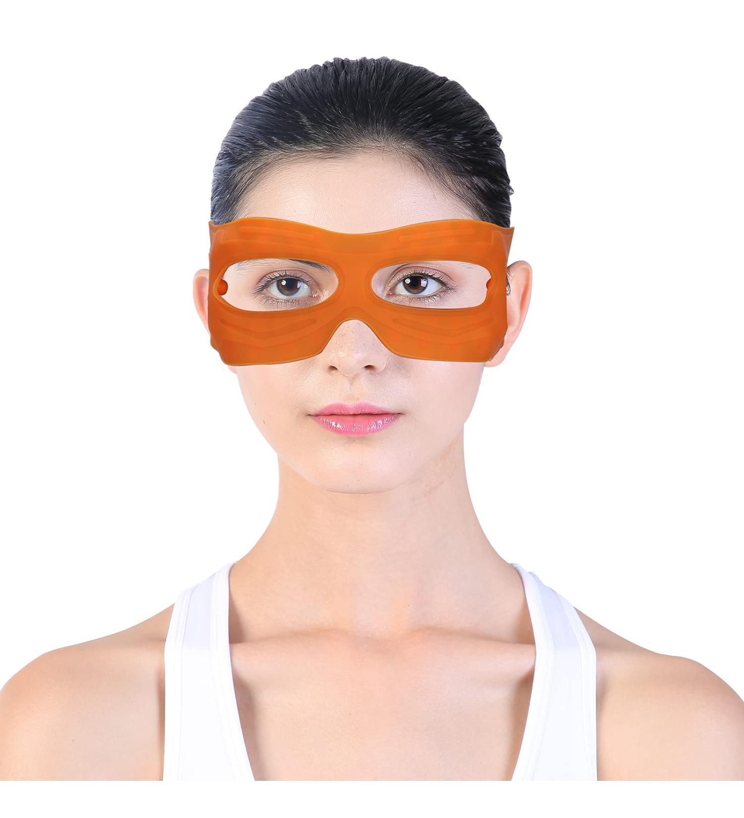 Reusable 3D Eye Mask for Pain Relief and Skin Tightening - Silicone Eye Pack for Beauty & Personal Care | Sleep Mask for Women & Men - Buy Online on GoSupps.com