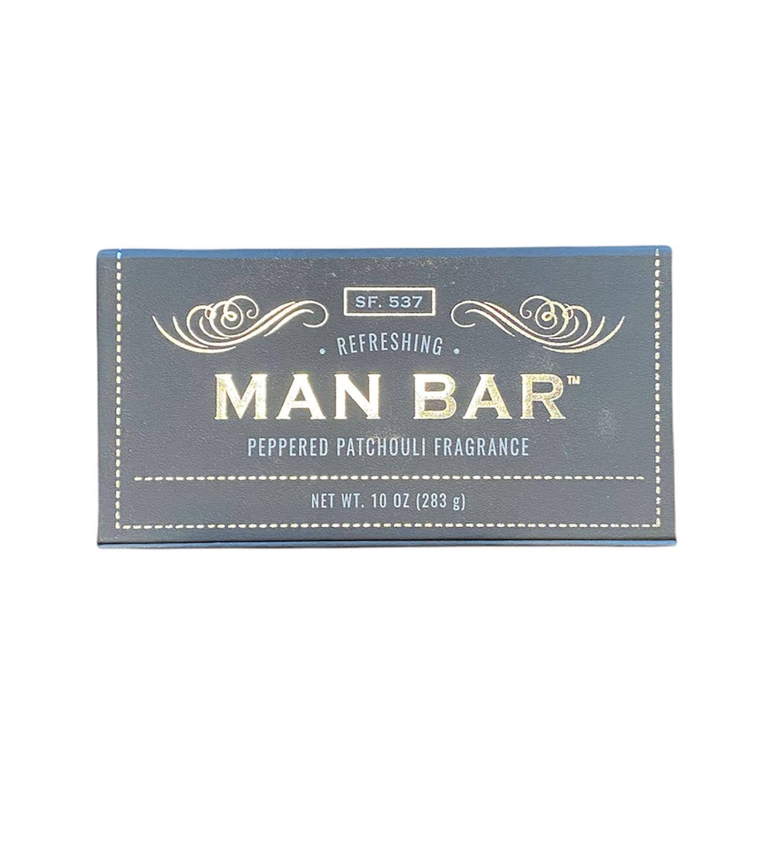 San Francisco Soap Company Peppered Patchouli Fragrance Man Bar - Refreshing