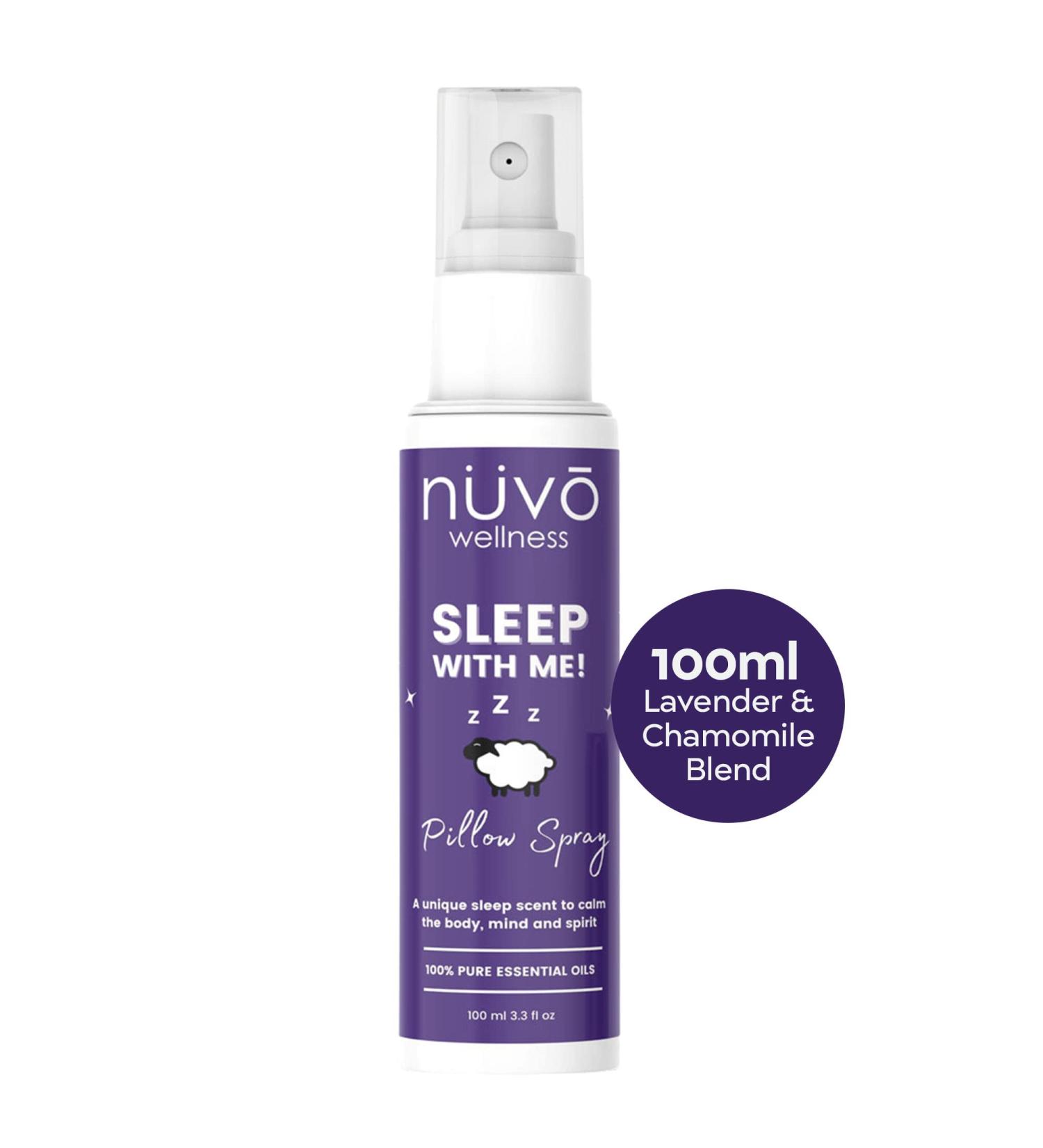 Premium Deep Sleep Pillow Mist with Lavender and Chamomile - Therapeutic Essential Oils for Relaxation and Restful Sleep - Buy Online on GoSupps.com