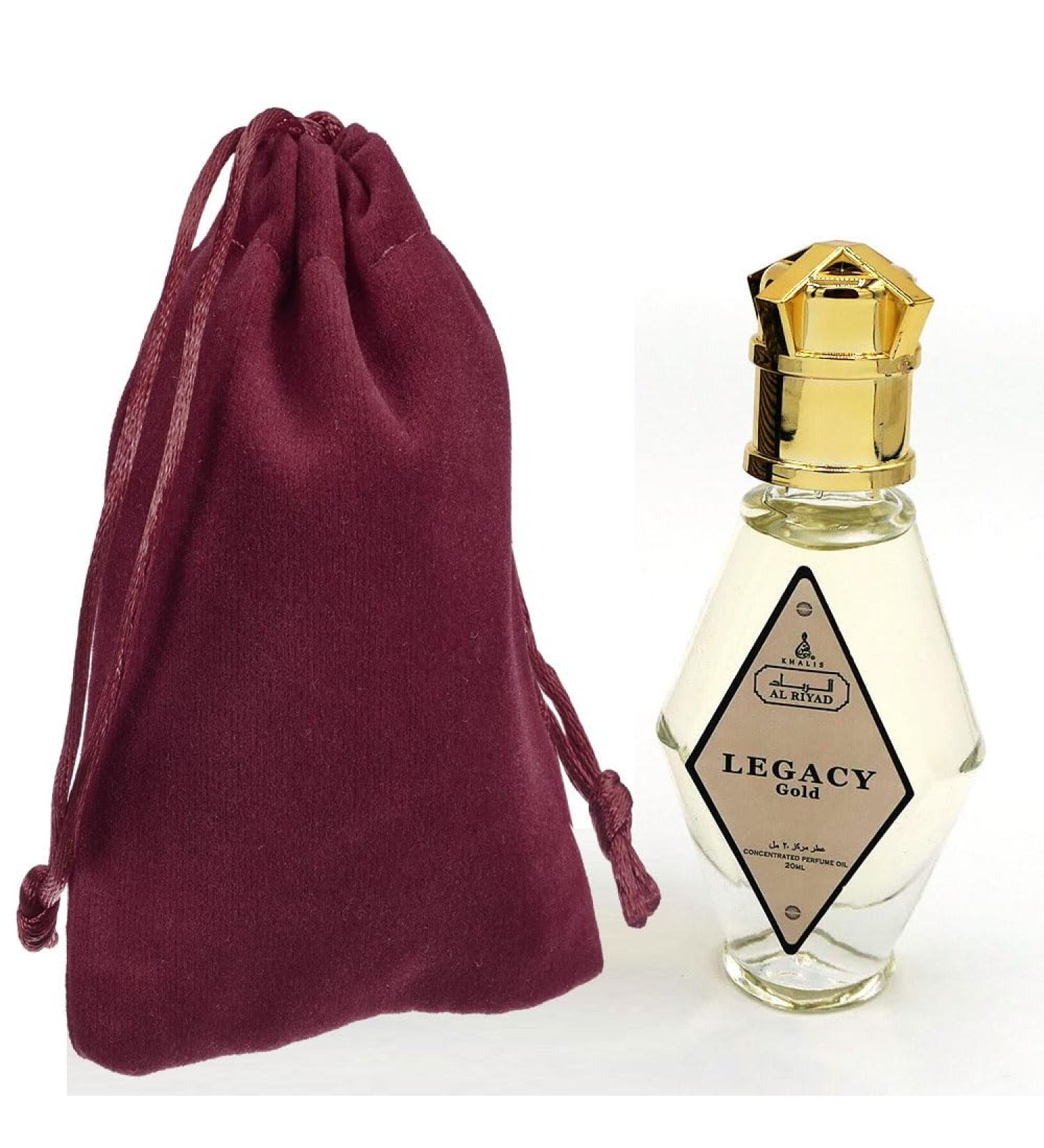 Maison d'Orient LEGACY GOLD 20 mL Perfume Roll On Alcohol-Free Arab Perfumes. AL RIYAD Fragrance Oil Roll On Perfume (Perfumes Arabes) - Vanilla Roll On Perfume - Buy Online on GoSupps.com