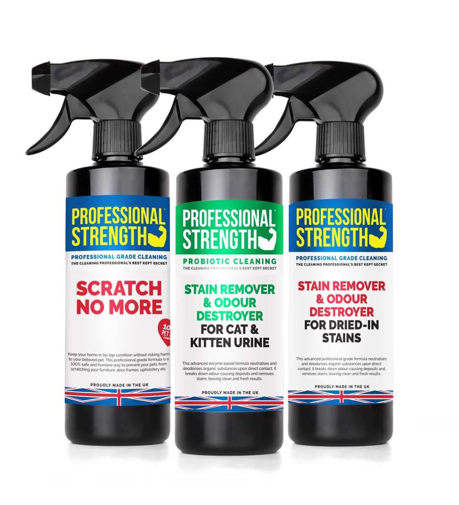 Professional Strength Ultimate Cat & Kitten Cleaning Pack - Buy Online on GoSupps.com