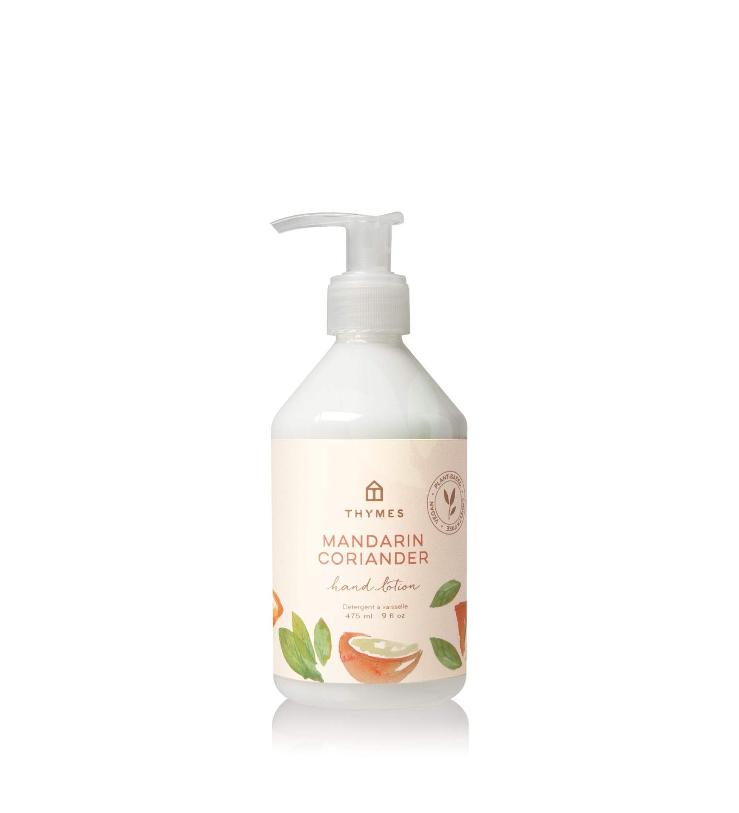 Thymes Hand Lotion - 9 Fl Oz - Mandarin Coriander Mandarin Coriander 9 Fl Oz (Pack of 1)