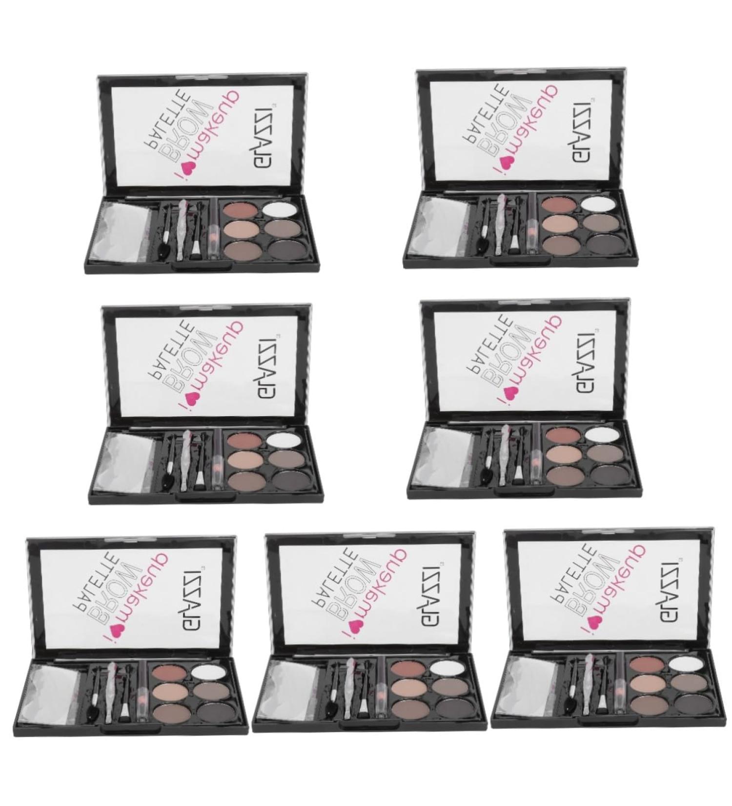 MAGICLULU 7 Sets Eyebrow Powder Set Eyebrow Brush Lit Ow f Kit Eyebrow Kit Lady Cosmetic Make up Miss Makeup - Buy Online on GoSupps.com