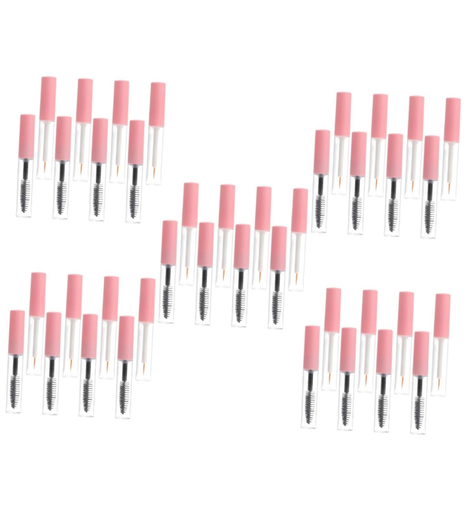 OHPHCALL 5 Sets Eyeliner Stick Empty Mascara Tube and Wand Clear Mascara for Eyelashes Mascaras The Pet 1 g (Pack of 1) Pinkx5pcs - Buy Online on GoSupps.com