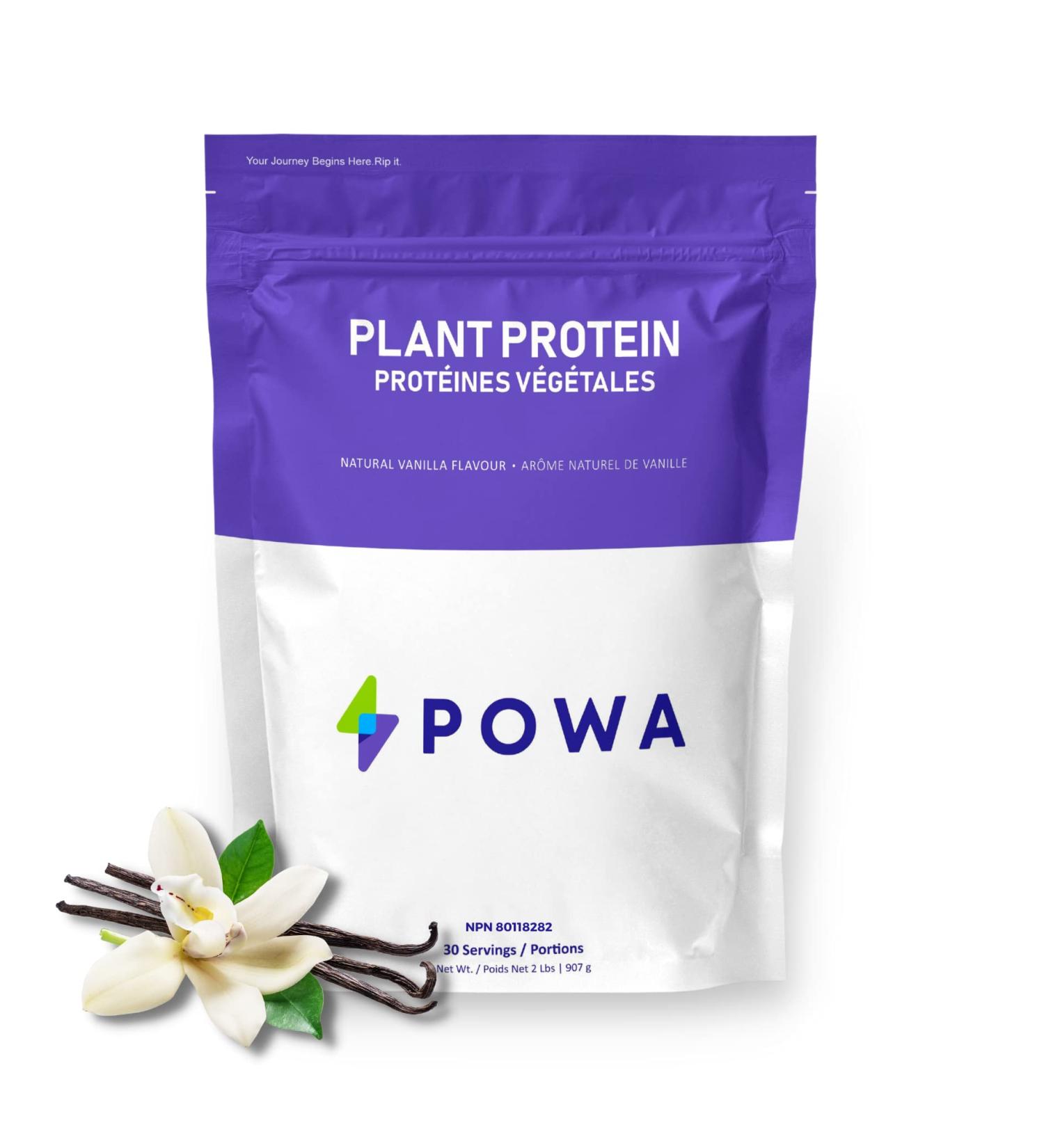 All Natural Premium Plant Protein | Vanilla | Protein Nutrition Simplified | (30 Servings 907 Grams) | 22g Protein* per serving | Low Carbs | Low Calorie | No added Sugar | Gluten Free | Dairy Free | Non-GMO | No Preservatives and No Artificial Colours |  - Buy Online on GoSupps.com