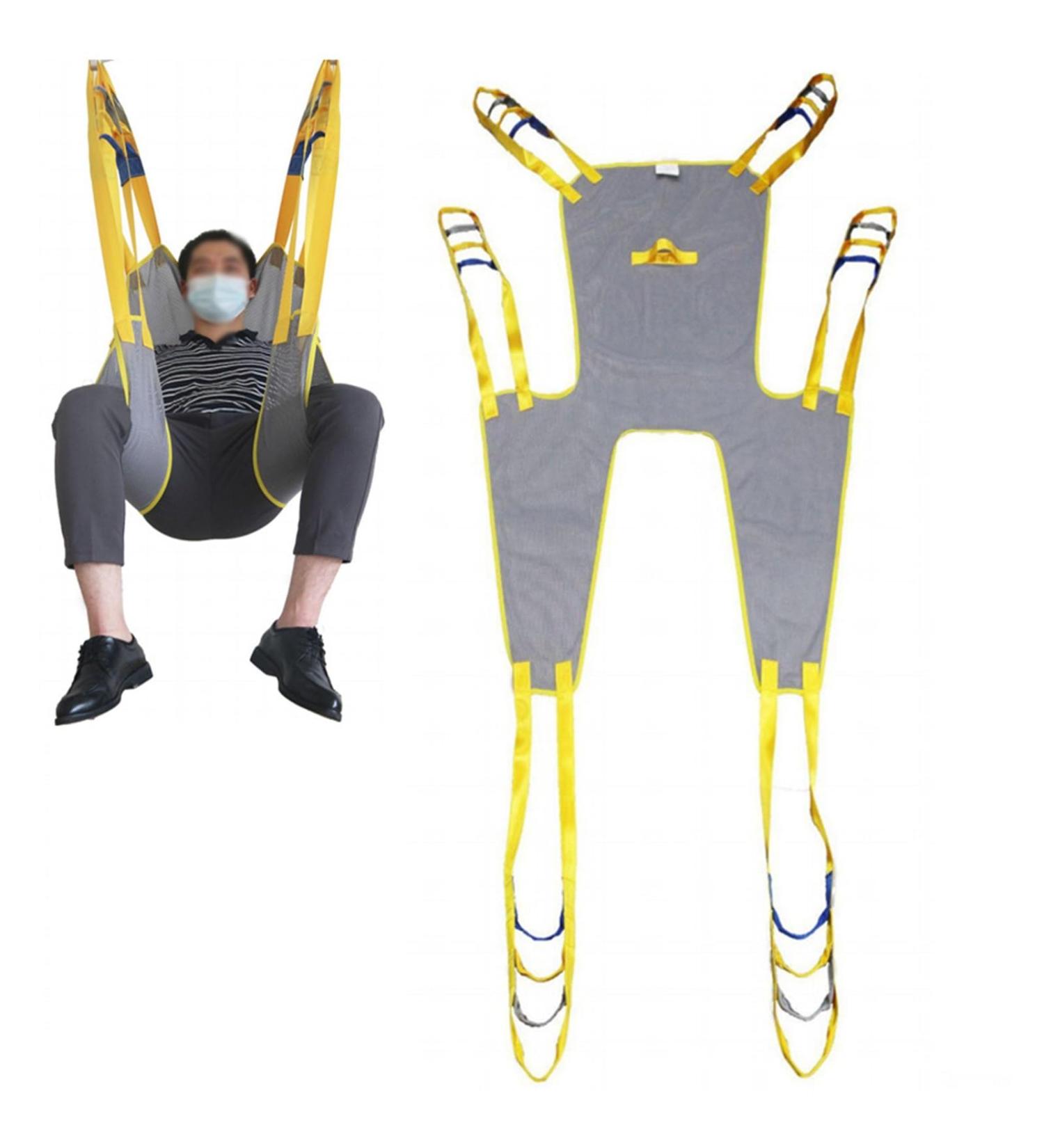 Patient Lift Transfer Belt Lifting Aid for Transfers Full Body Patient Hoist Sling Stair Slide Transfer Belt for Elderly Handicapped Assist Nursing Belt (Size : L) Large - Buy Online on GoSupps.com