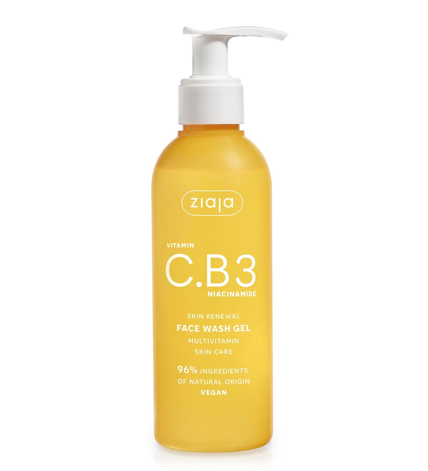 Ziaja Vitamin C.B3 Niacinamide Cleansing Gel 190ml