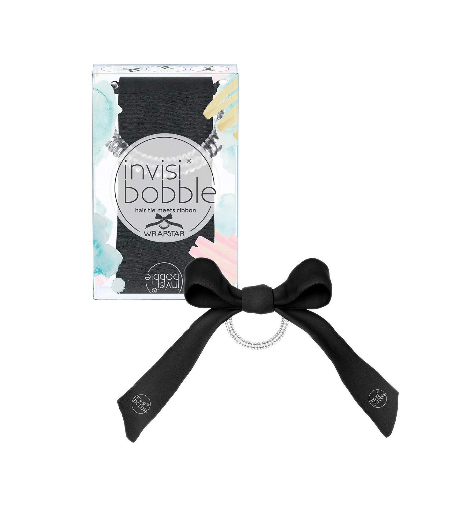Invisibobble Wrapstar Hair Band Snake IT OFF | 2-in-1 Black Hair Tie for Girls & Women | No Knott Design from Munich - Buy Online on GoSupps.com