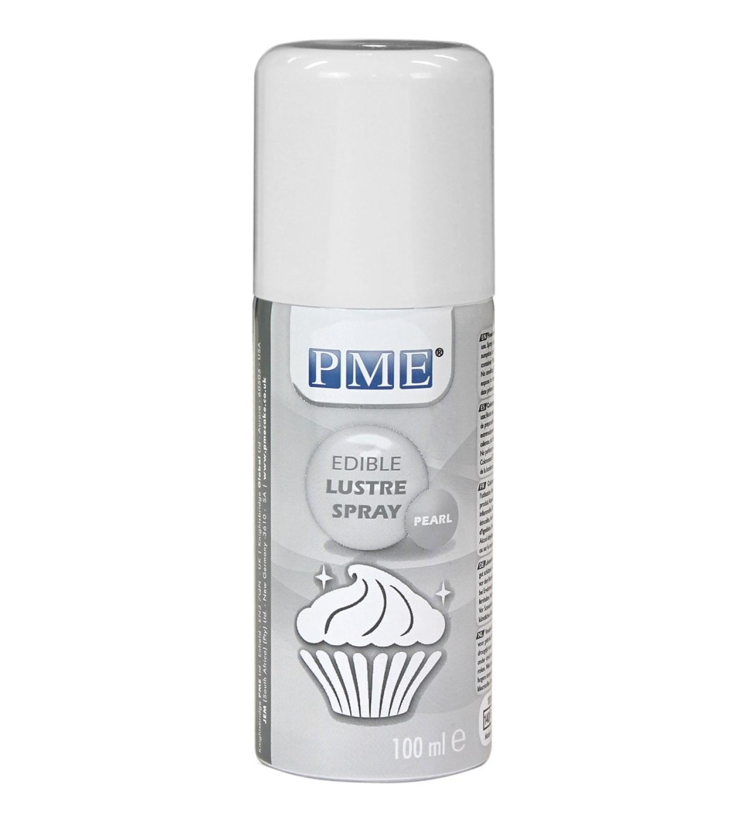 PME LS695 Edible Lustre Spray Pearl 100 ml - Buy Online on GoSupps.com