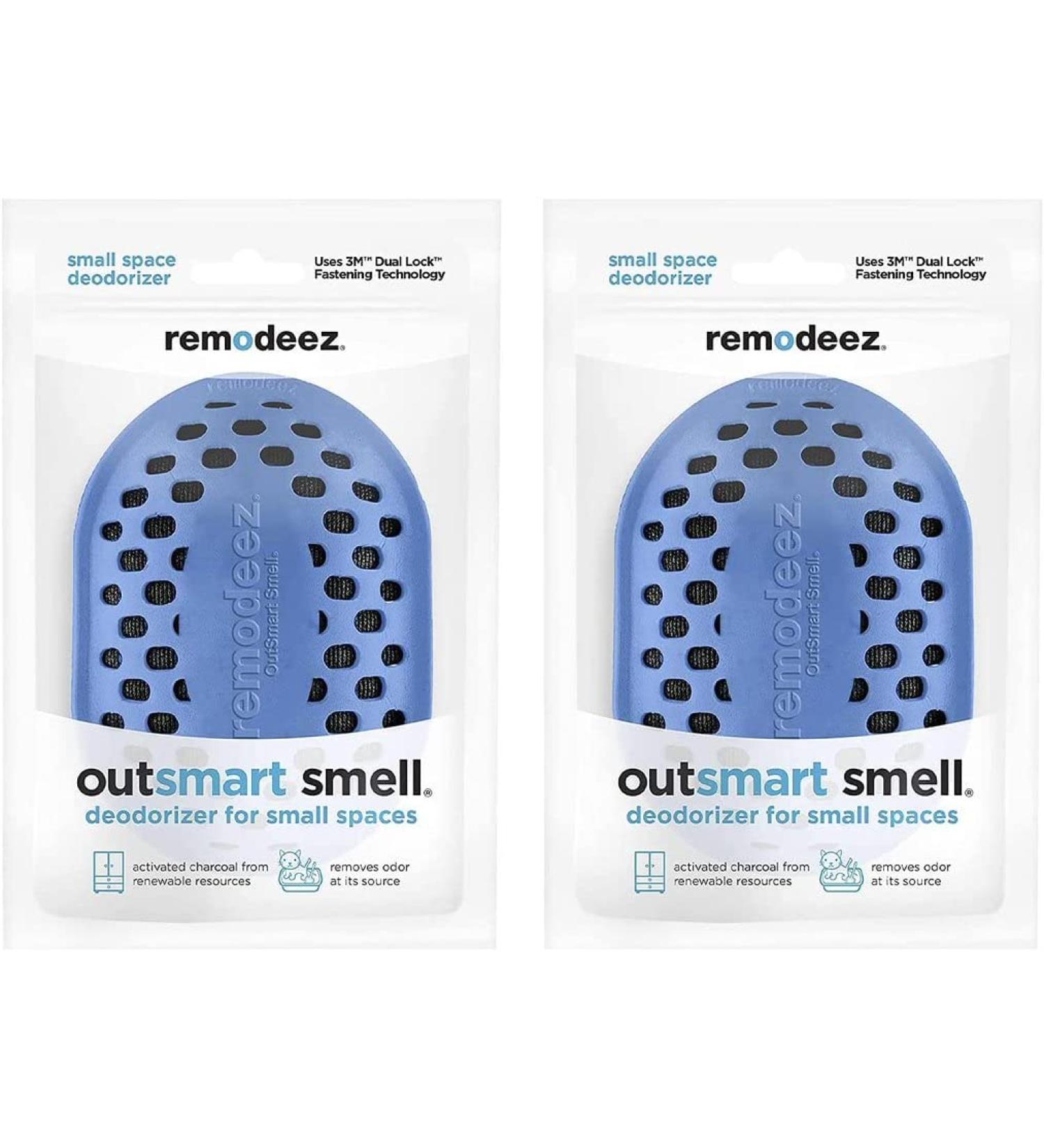 Remodeez Cat Litter Box Deodorizer | Natural Coconut Shell Charcoal Odor Trapper | Air Freshener and Moisture Absorber - 2 Pack - Buy Online on GoSupps.com