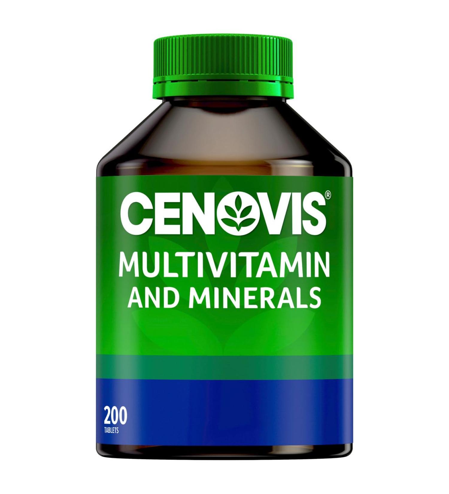 Cenovis Multivitamin and Minerals 200 Tablets - Buy Online on GoSupps.com
