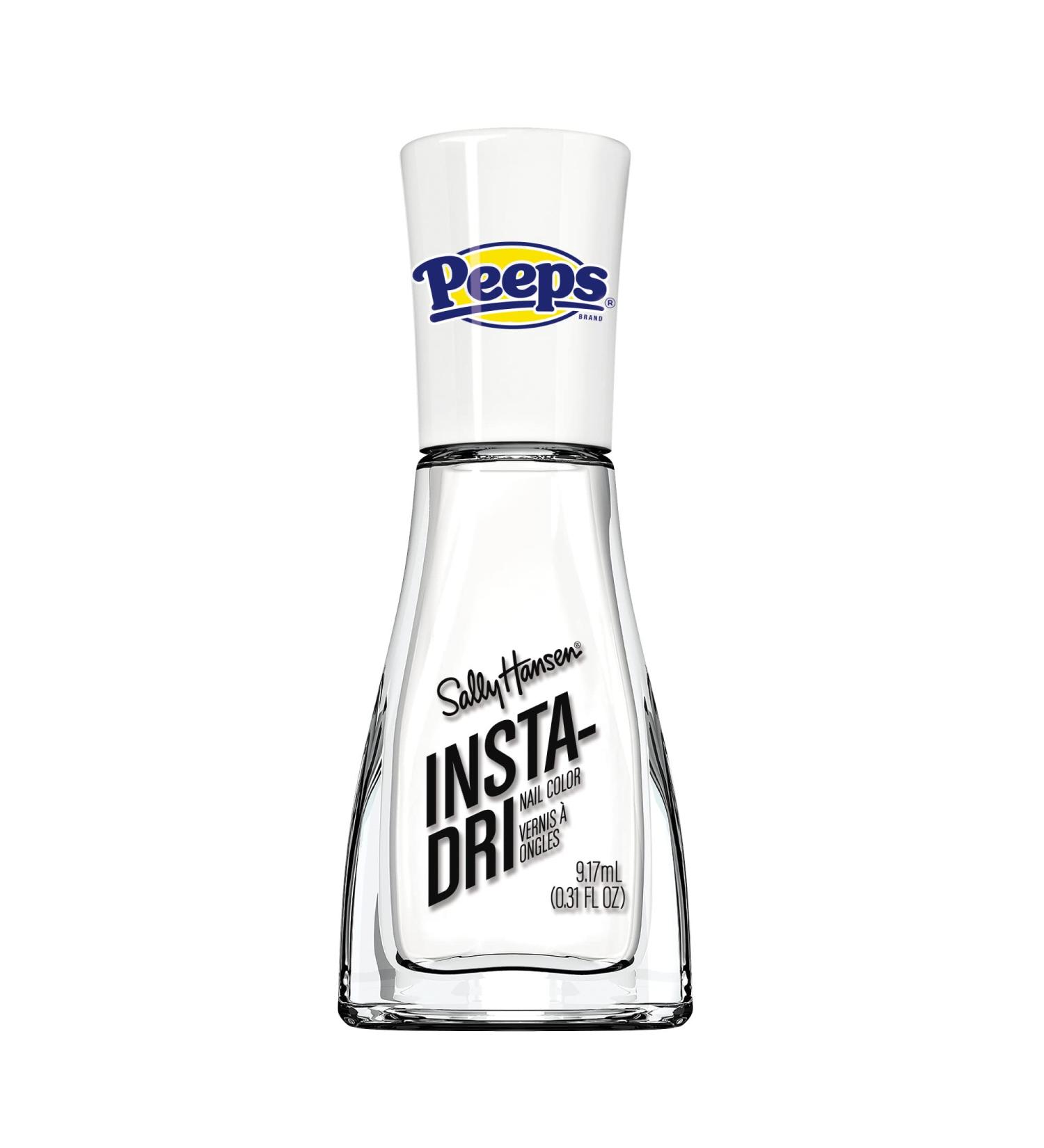 Sally Hansen Insta Dri Fast Dry Nail Polish - PEEPS White 0.31 Fl Oz - Buy Online on GoSupps.com