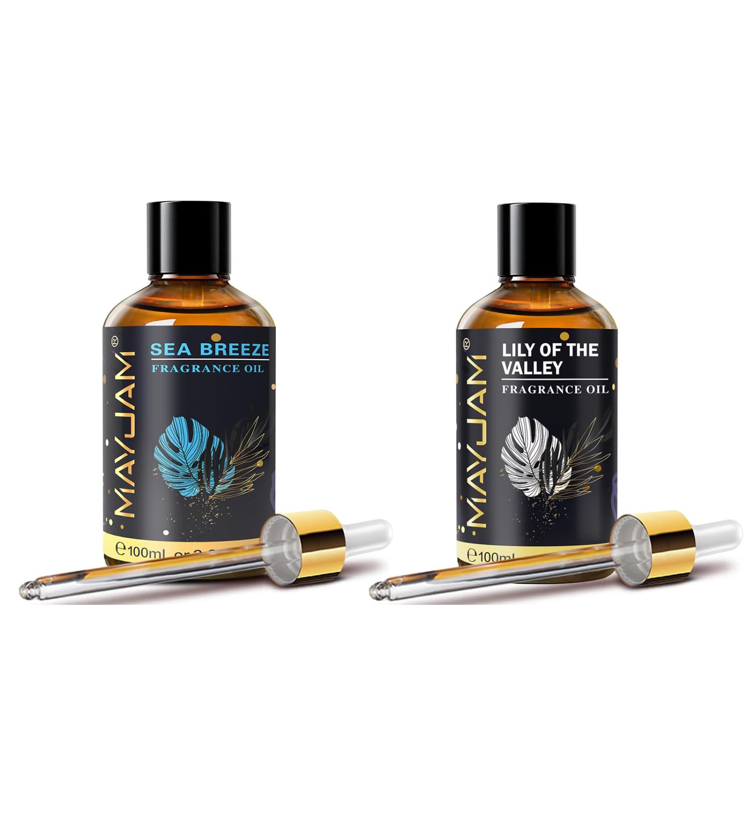 MAYJAM 100ML Sea Breeze and Lily of The Valley Fragrance Oils Essential Oils - Buy Online on GoSupps.com