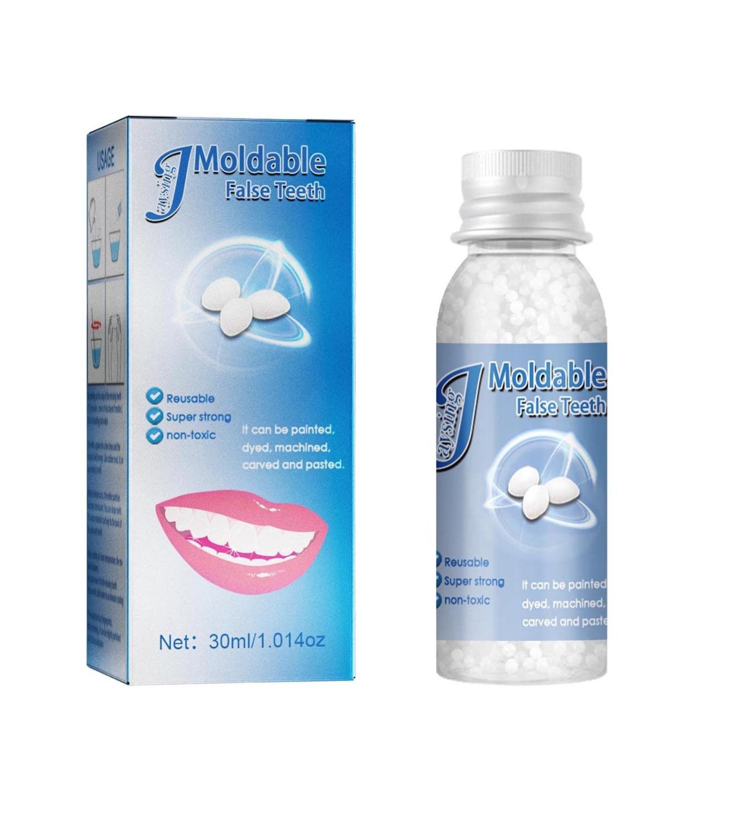Kings Temporary Tooth Repair 40g - Thermal Operlen Tooth Filling & Temporary Veneer for Broken Tooth Fixing - Buy Online on GoSupps.com