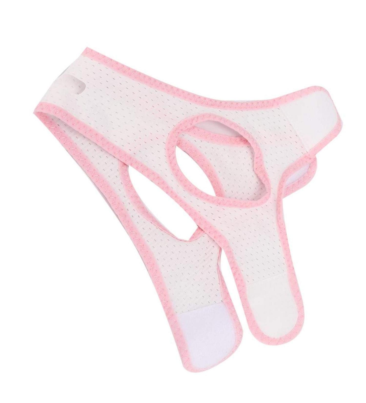 Kids Snore Chin Strap | Skin-Friendly Triangle Mesh Cloth Anti-Snoring Belt (White) - Buy Online on GoSupps.com