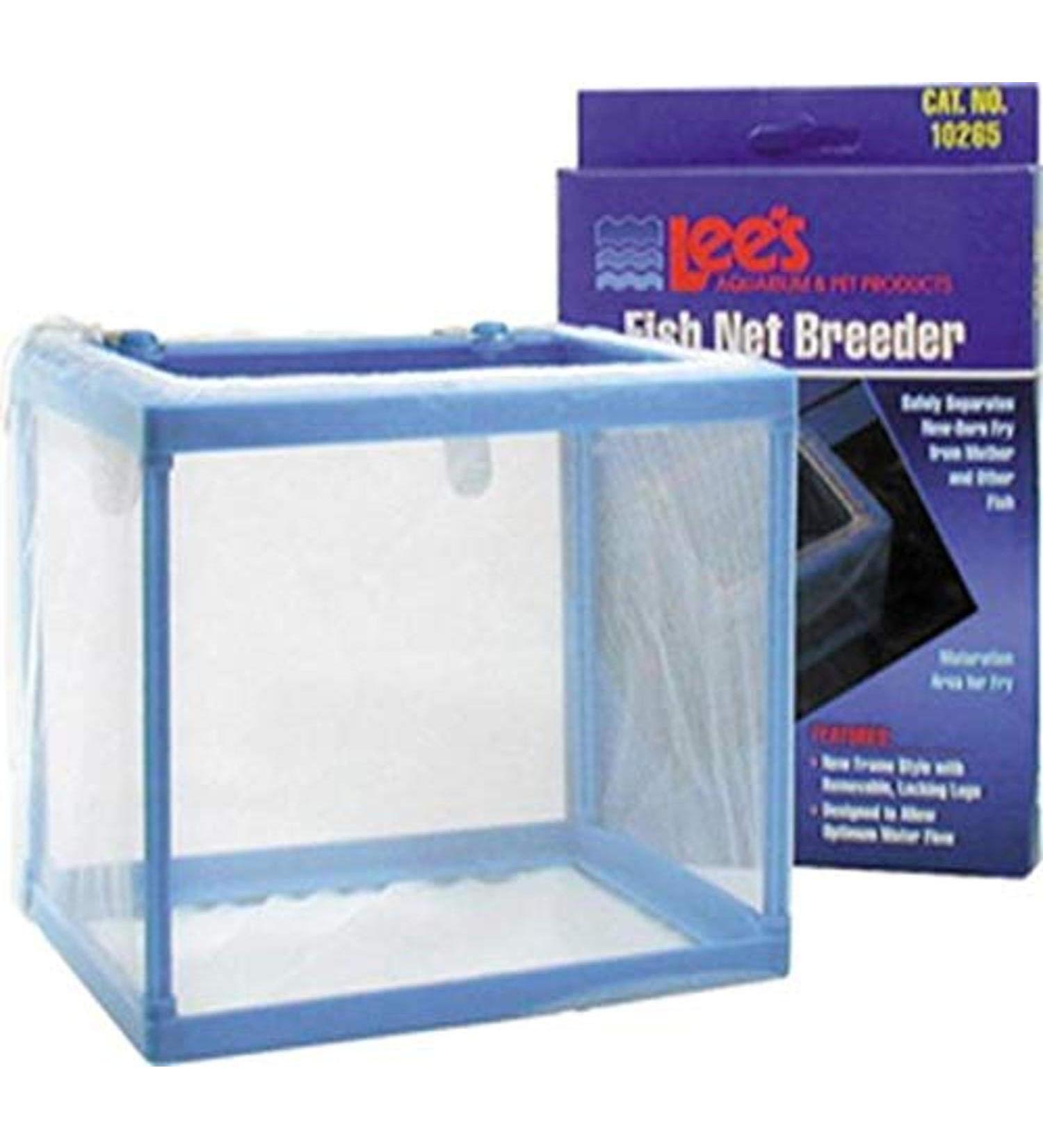 Lee's Net Breeder Breeder is 6.5' x 4.75' x 5.25' high.