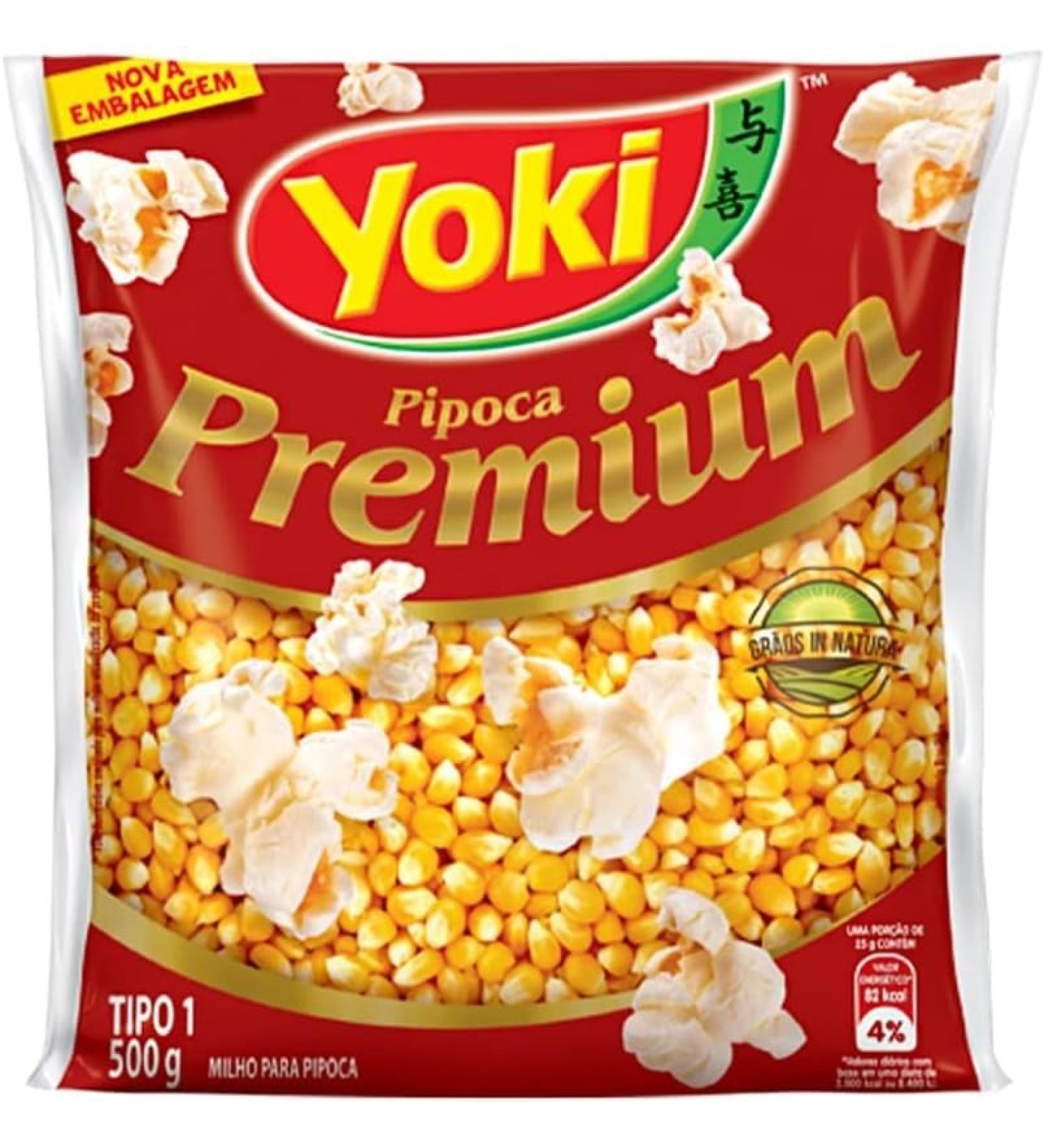 Premium Popping Corn Kernels - Popcorn Seeds || Stove-top & Air Popper Friendly Popcorn || Top Grade Popping Corn || Natural ||for Popcorn Makers and Traditional Popping | 500gr - Buy Online on GoSupps.com