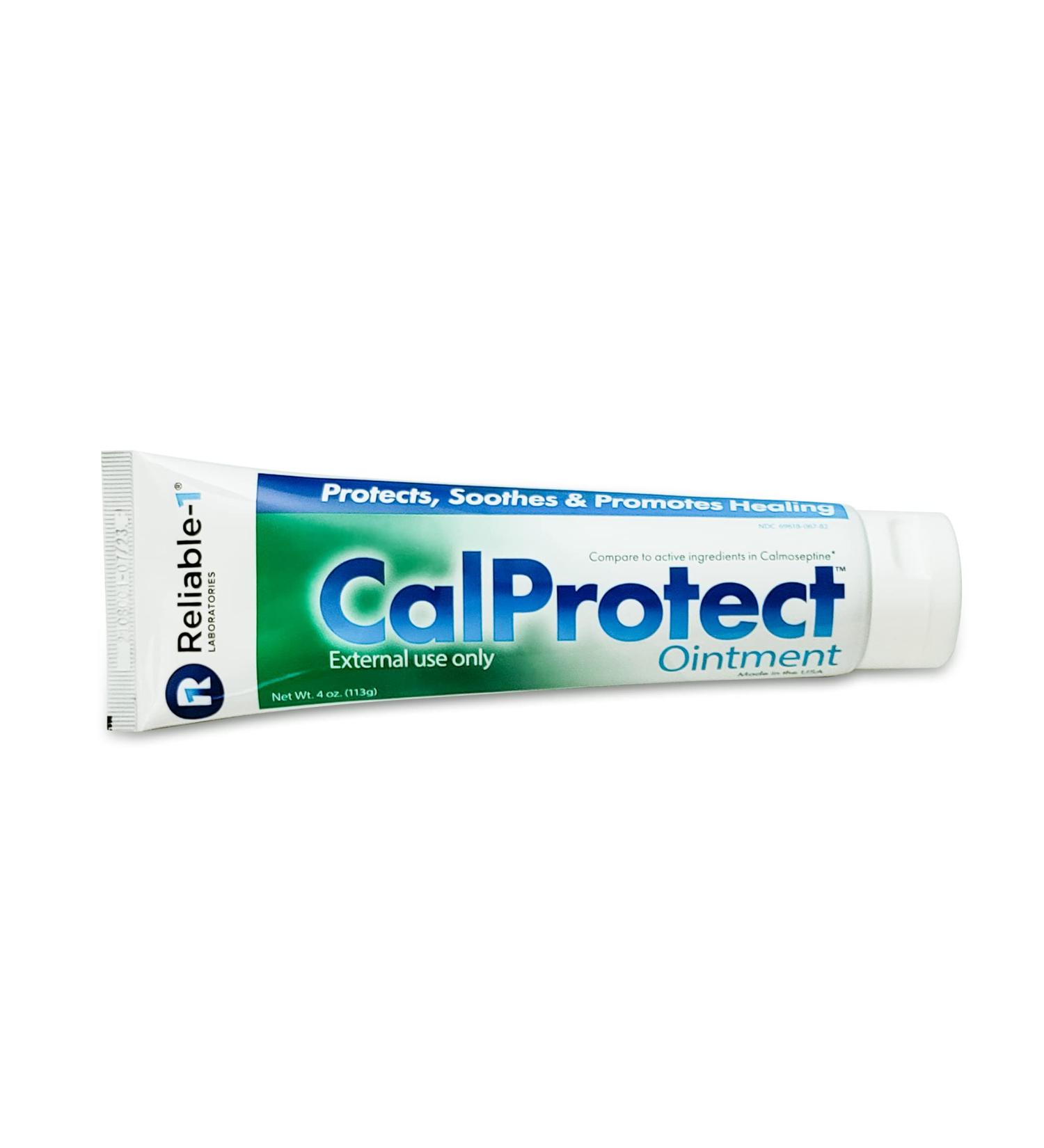 Reliable-1 Laboratories CalProtect Ointment 4oz Tube - Skin Protectant Formula - Buy Online on GoSupps.com