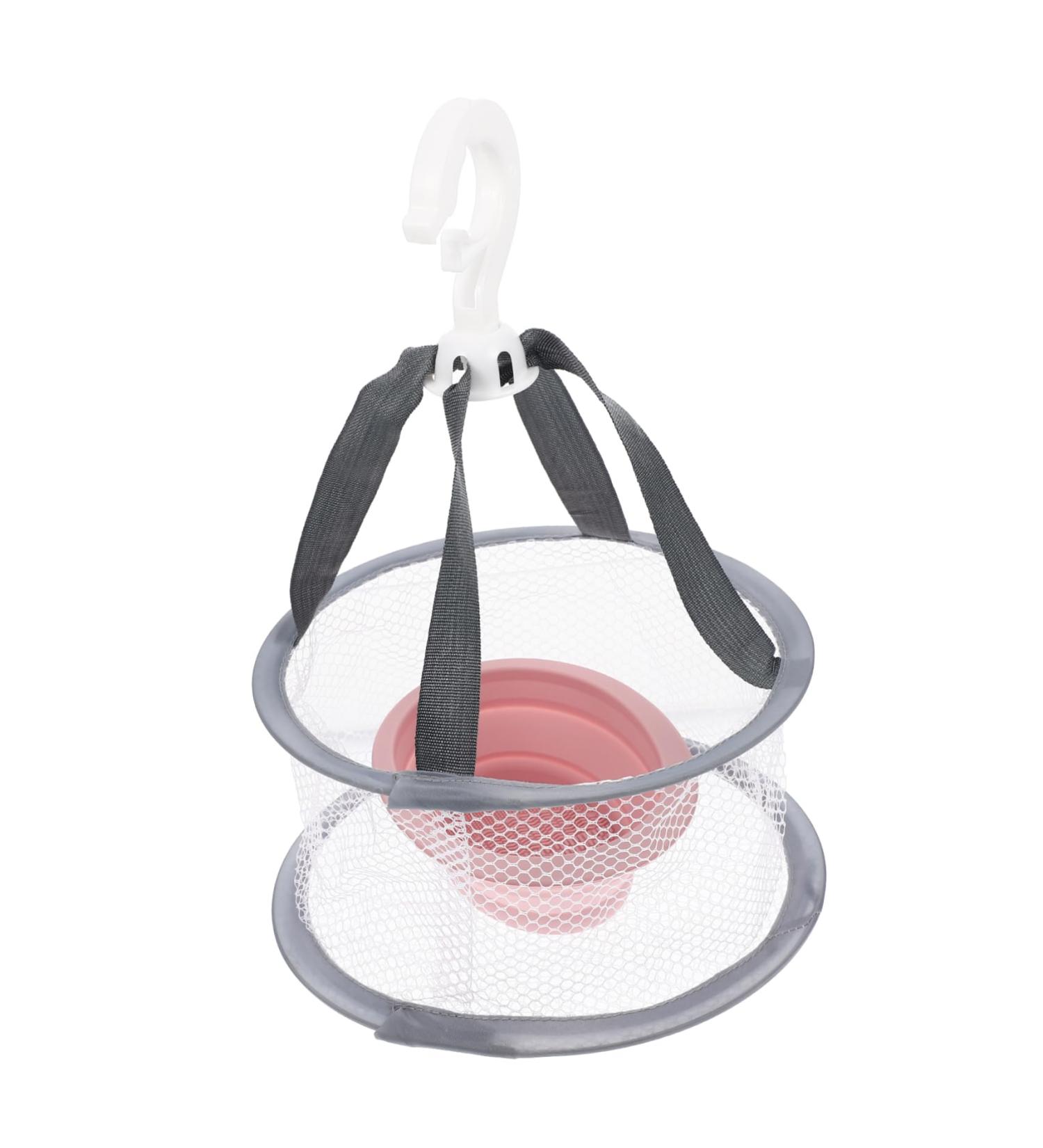 WOFASHPURET 1 Set Makeup Brush Cleaning Silicone Brush Cleaner Portable Hanging Rack for Clothes Makeuo Laundry Racks for Drying Clothes Foldable Makeup Puff Beauty Egg Fabric Makeup Egg - Buy Online on GoSupps.com