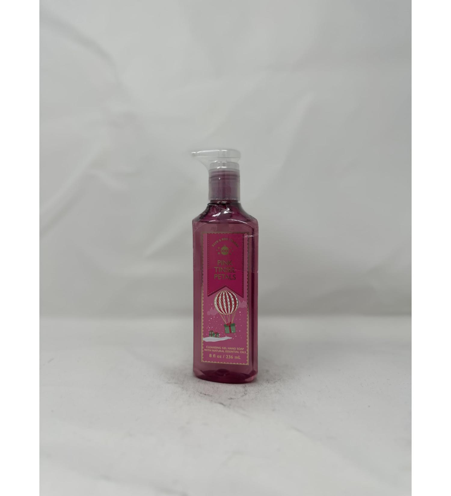 Pink Tinsel Petals Cleansing Gel Hand Soap 8 fl oz / 236 mL