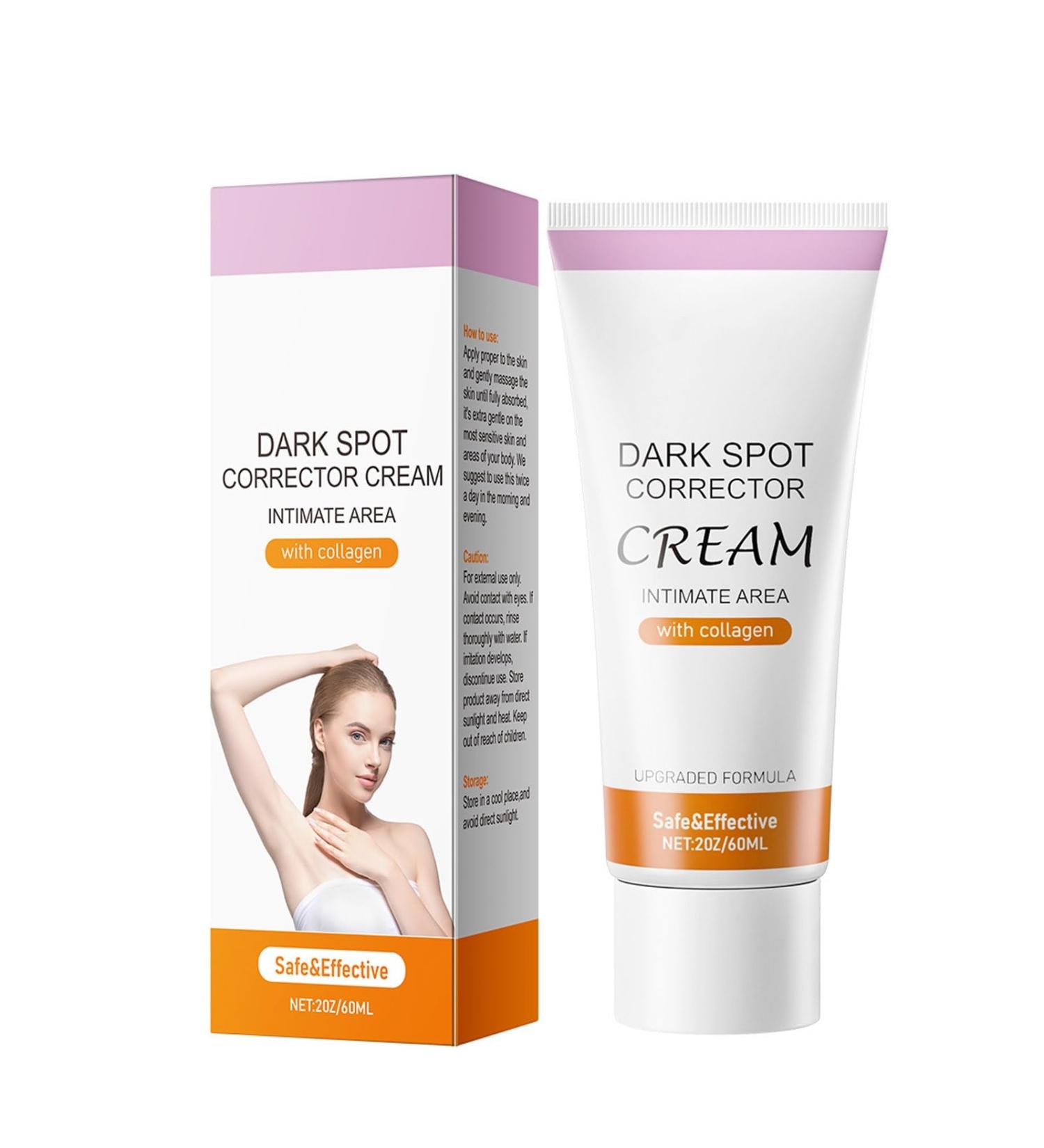 Dark Spot Corrector Cream for Face and Body - Skin Lightening Cream Intimate Areas for Armpits Knees Elbows Legs Inner Thigh - Buy Online on GoSupps.com