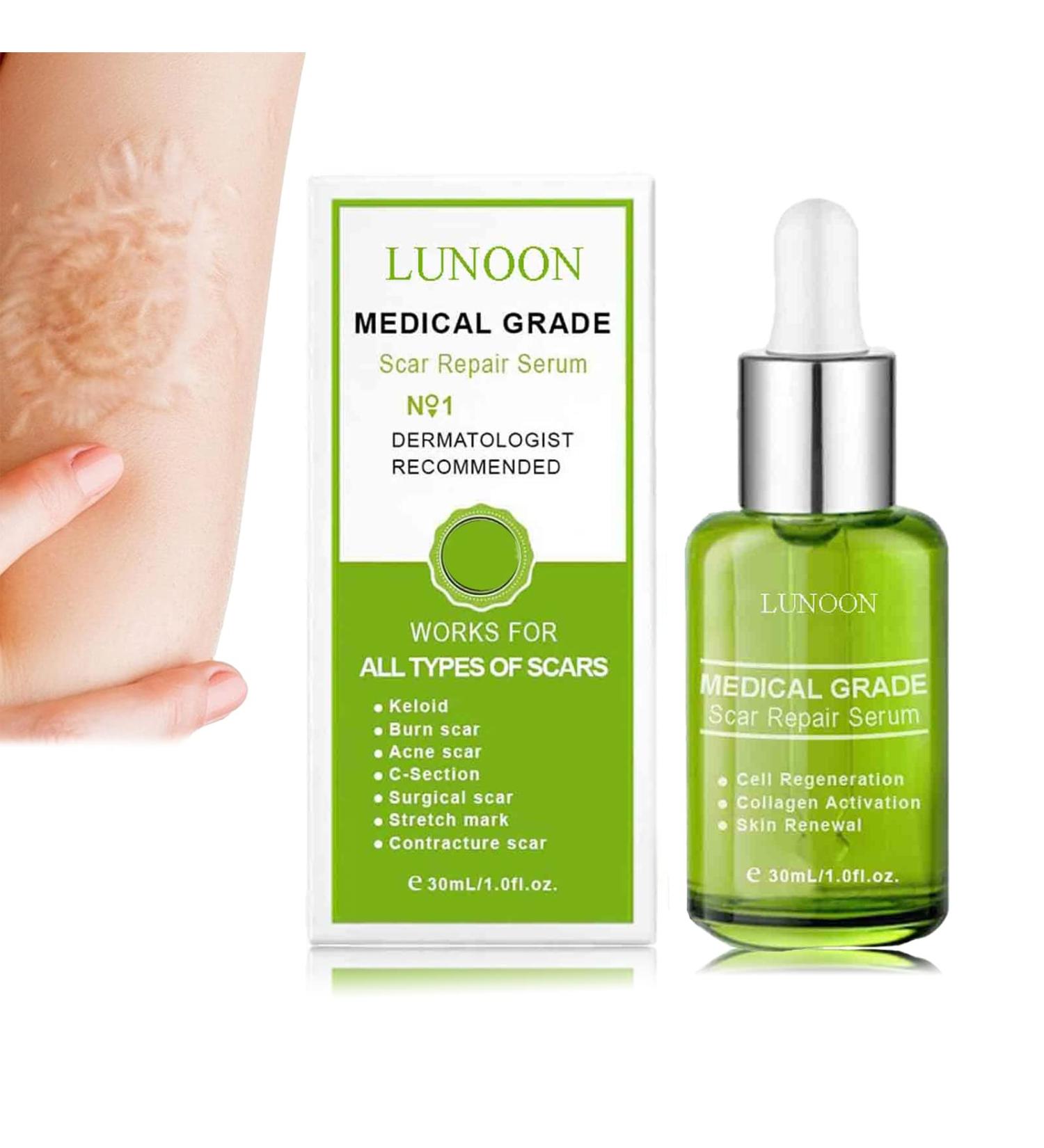 Goopgen Advanced Scar Repair Serum 30ml - Medical Grade Scar Removal Essence for All Types of Scars - Buy Online on GoSupps.com