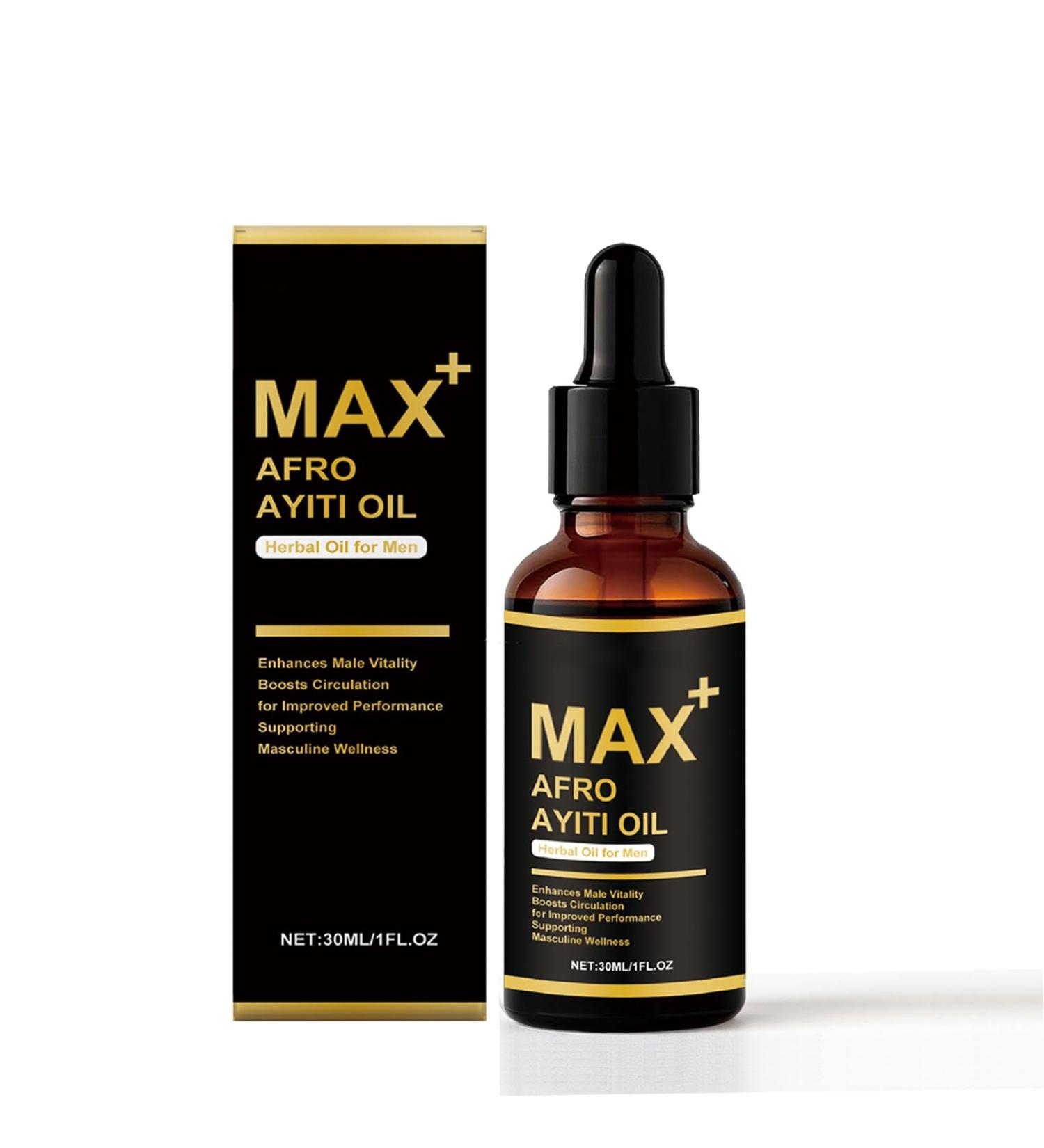 Max+ Afro Ayiti Oil Natural Herbal Oil - Buy Online on GoSupps.com