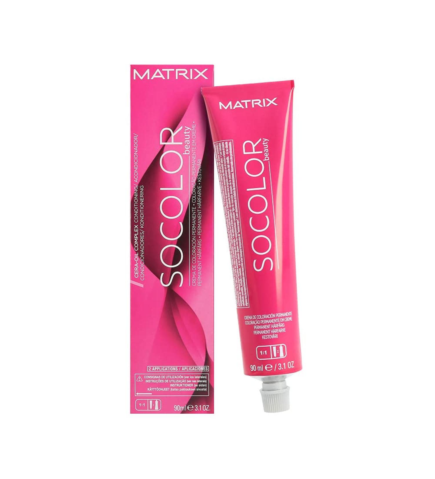 Matrix Socolor Beauty Mocha 5MR Hair Dye 90 ml Brown / Red 90 ml (1 pack)