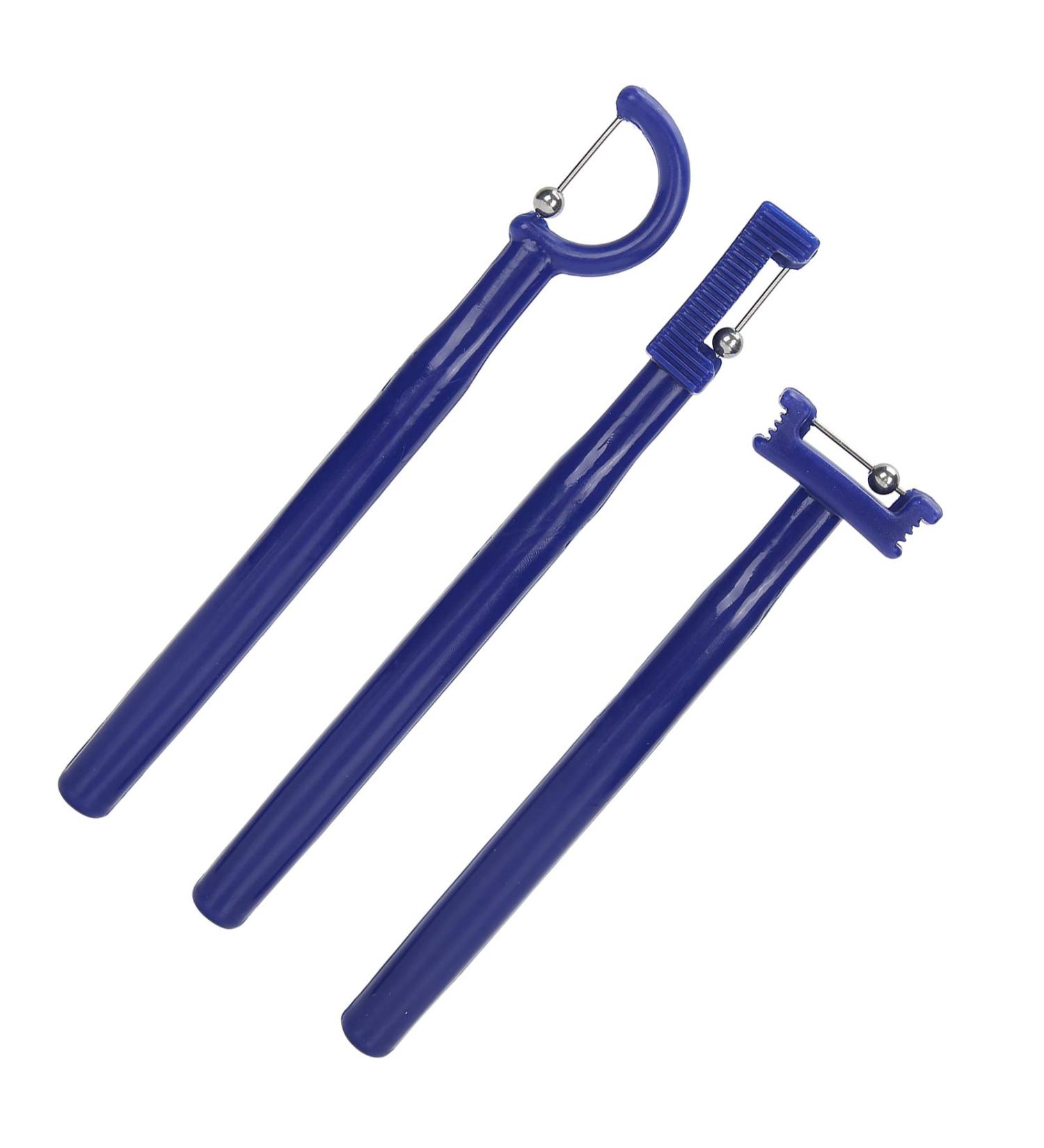 Anggrek 3pcs Tongue Exercise Tool Set for Oral Muscle Training - Buy Online on GoSupps.com
