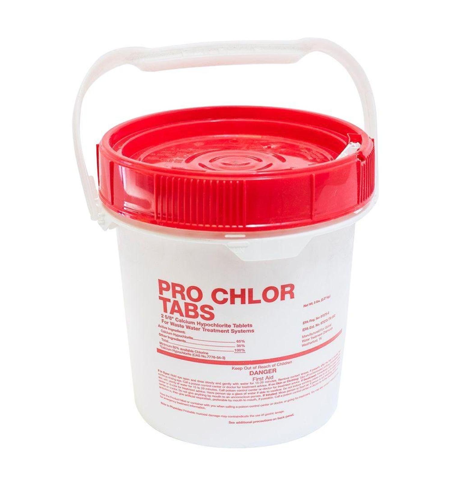 5LB Pro Chlor Tabs - Powerful and Effective Pool Chlorine Tablets - Buy Online on GoSupps.com