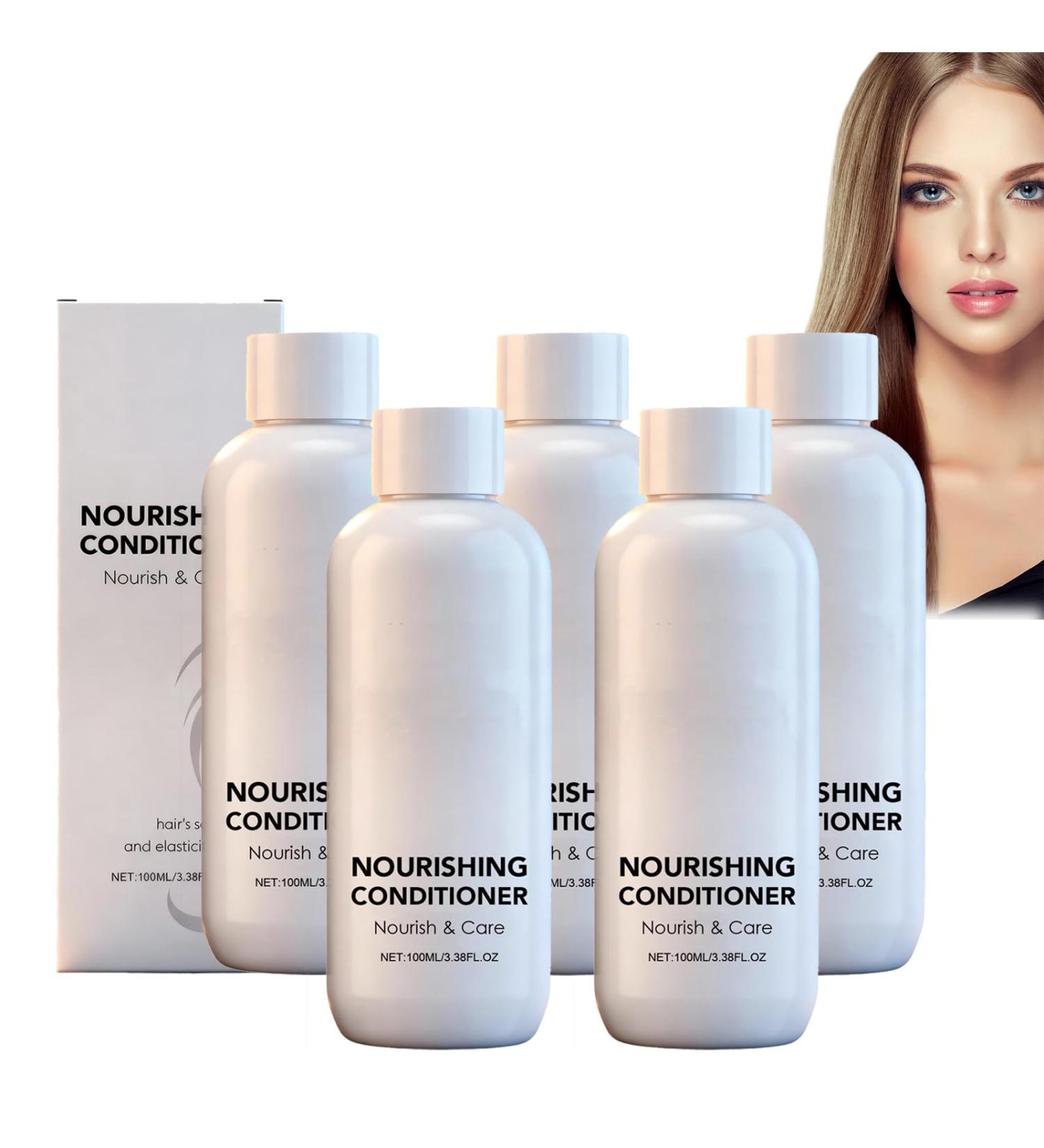  WRANBAO Volumizing Shampoo and Nourishing Conditioner Repairs Hair Nourishing Conditioner for Dry and Damaged Hair Controls Frizz and Smoothes (5 pcs) - Buy Online on GoSupps.com