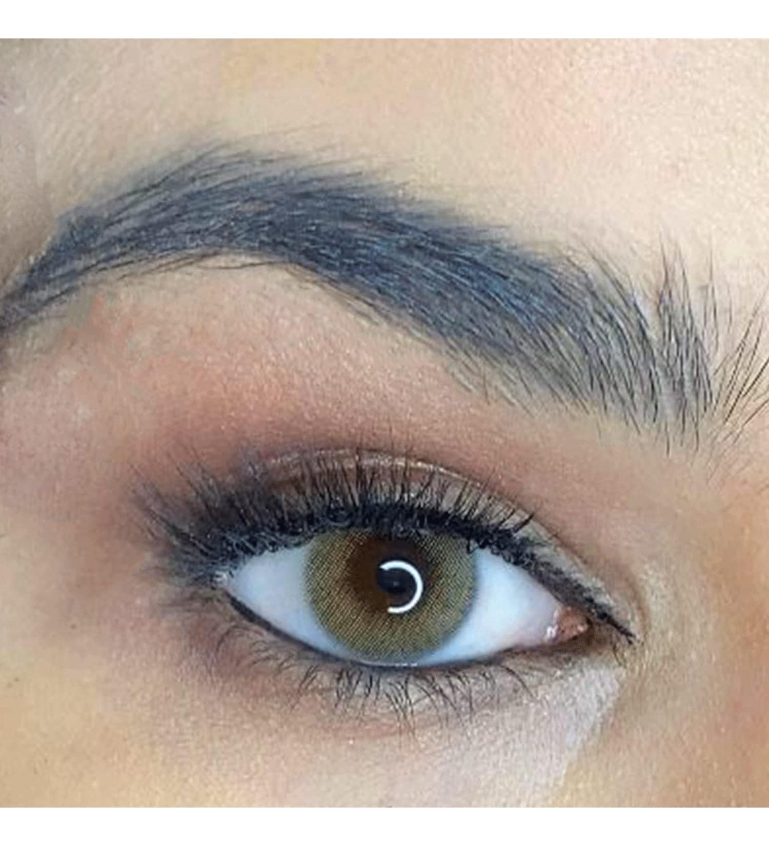 Famecolors Hazel Colored Contact Lenses - Daily Natural Brown Opaque Non-Prescription - 5 Pairs - Buy Online on GoSupps.com